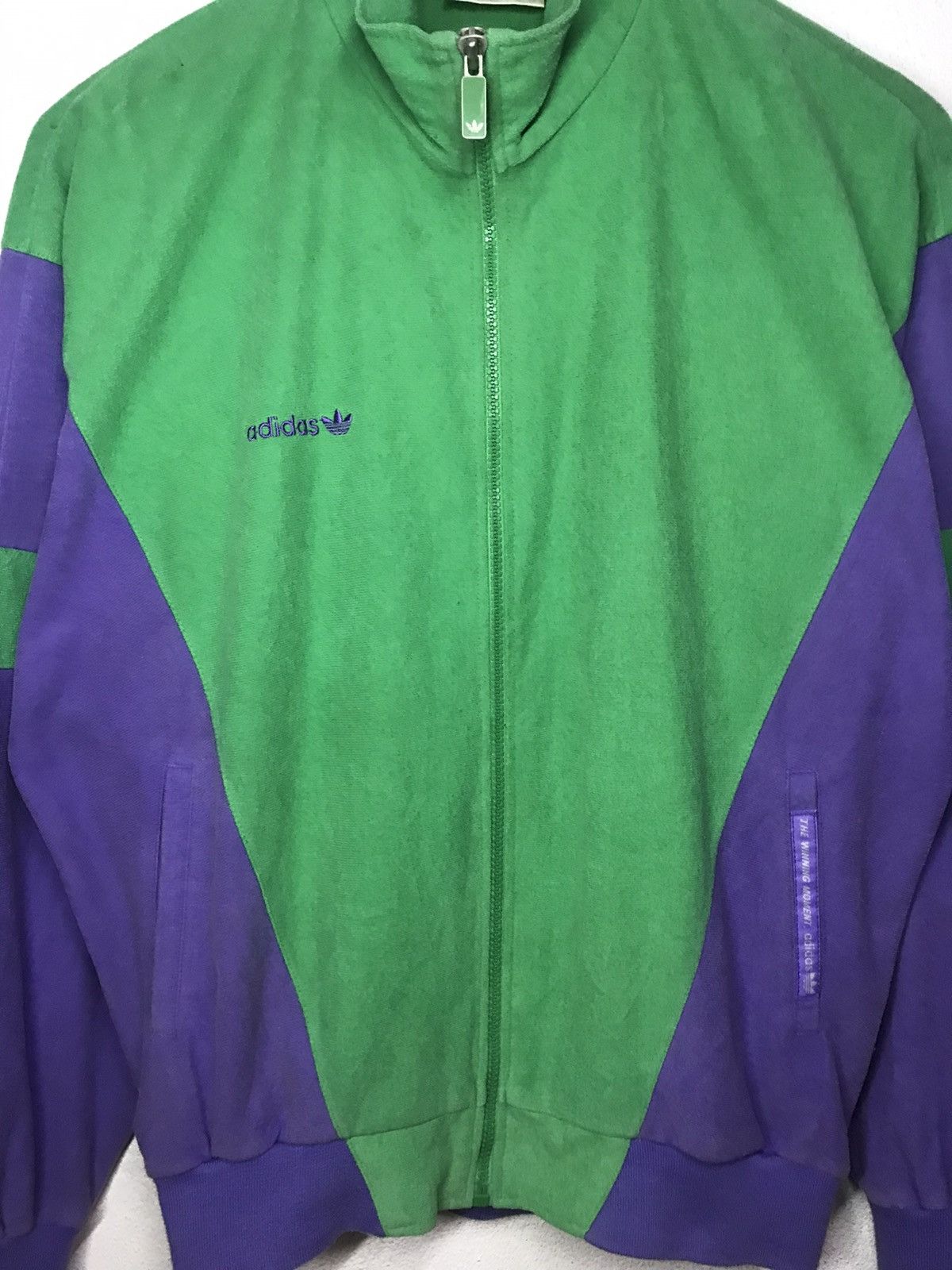 Adidas × Vintage vintage adidas zipper jacket Size US L / EU 52-54 / 3 - 2 Thumbnail