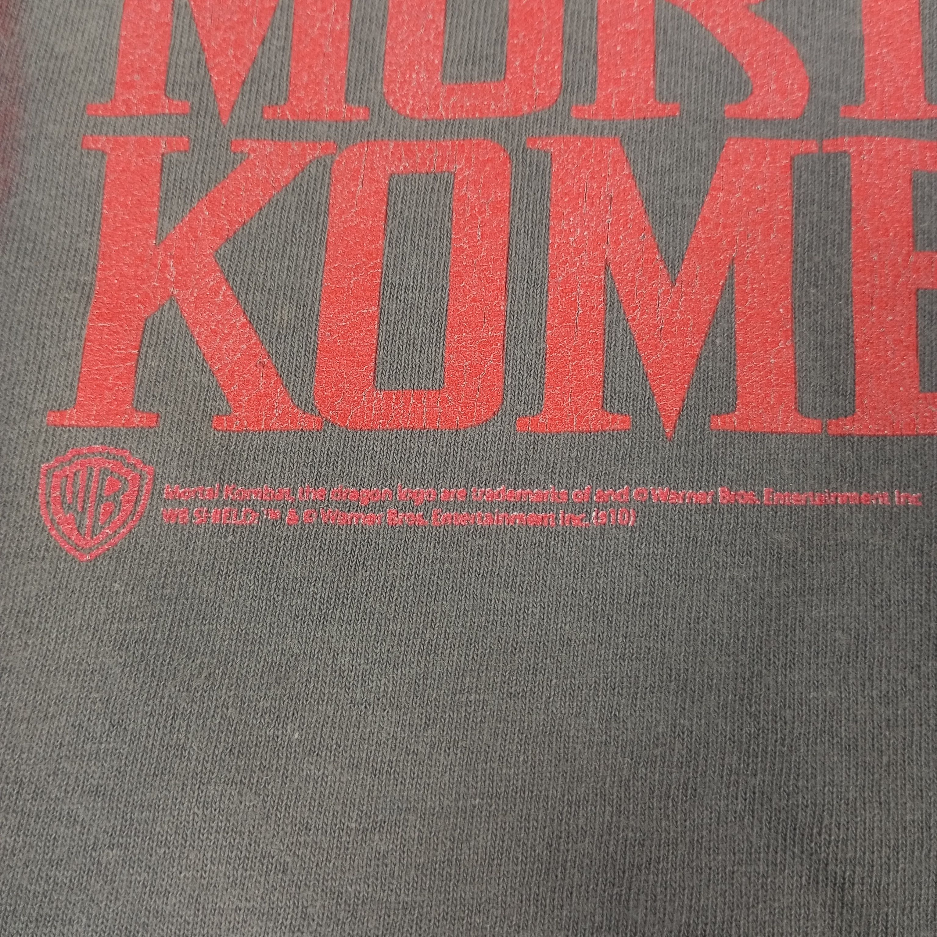 The Game × Vintage Mortal Combat Movie Games Promo Style Tshirt Size US L / EU 52-54 / 3 - 13 Thumbnail