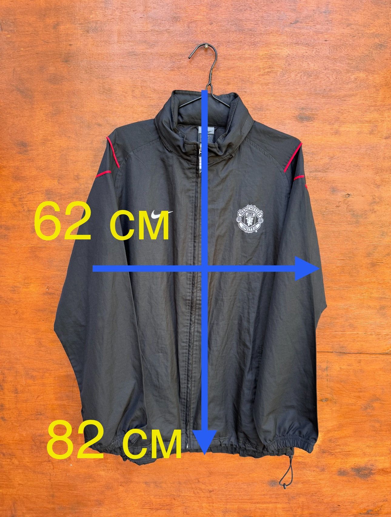 Nike Manchester United 2003/2004 Nike Rain Jacket - sz L - 10/10 Size US L / EU 52-54 / 3 - 10 Thumbnail