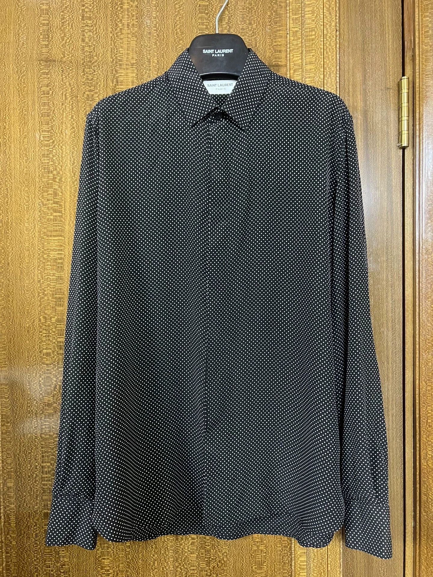 Saint Laurent Paris Polka Dot Shirt Grailed
