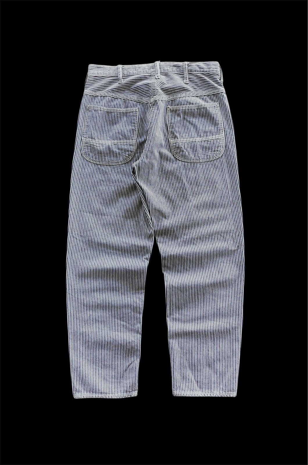 OMNIGOD Omnigod Japan Hickory Tapered Denim Ankle Jeans Size US 30 / EU 46 - 3 Thumbnail