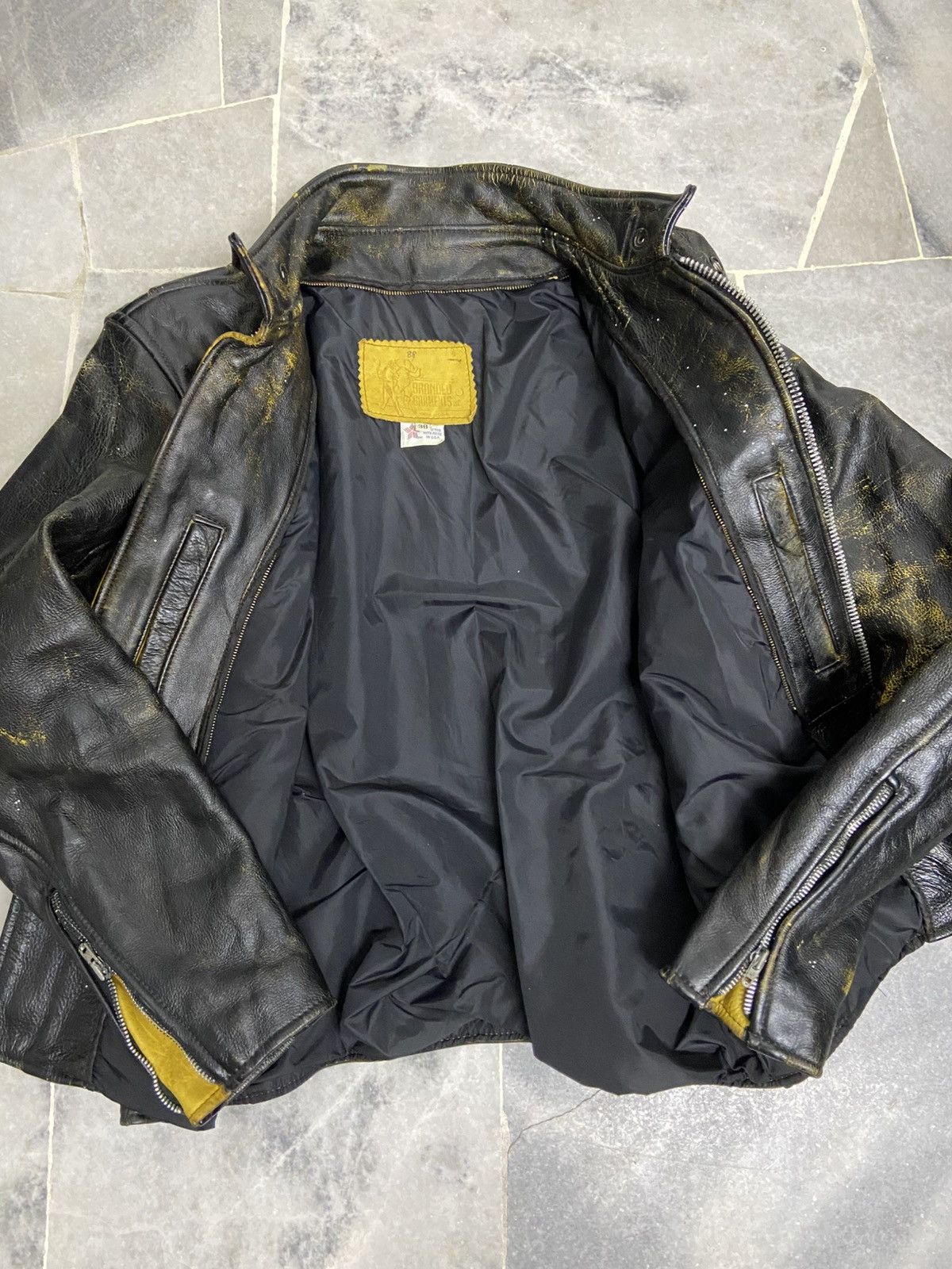 Branded Leather Branded Garments Inc Leather Care Racer Motorcycle jacket Size US S / EU 44-46 / 1 - 7 Thumbnail