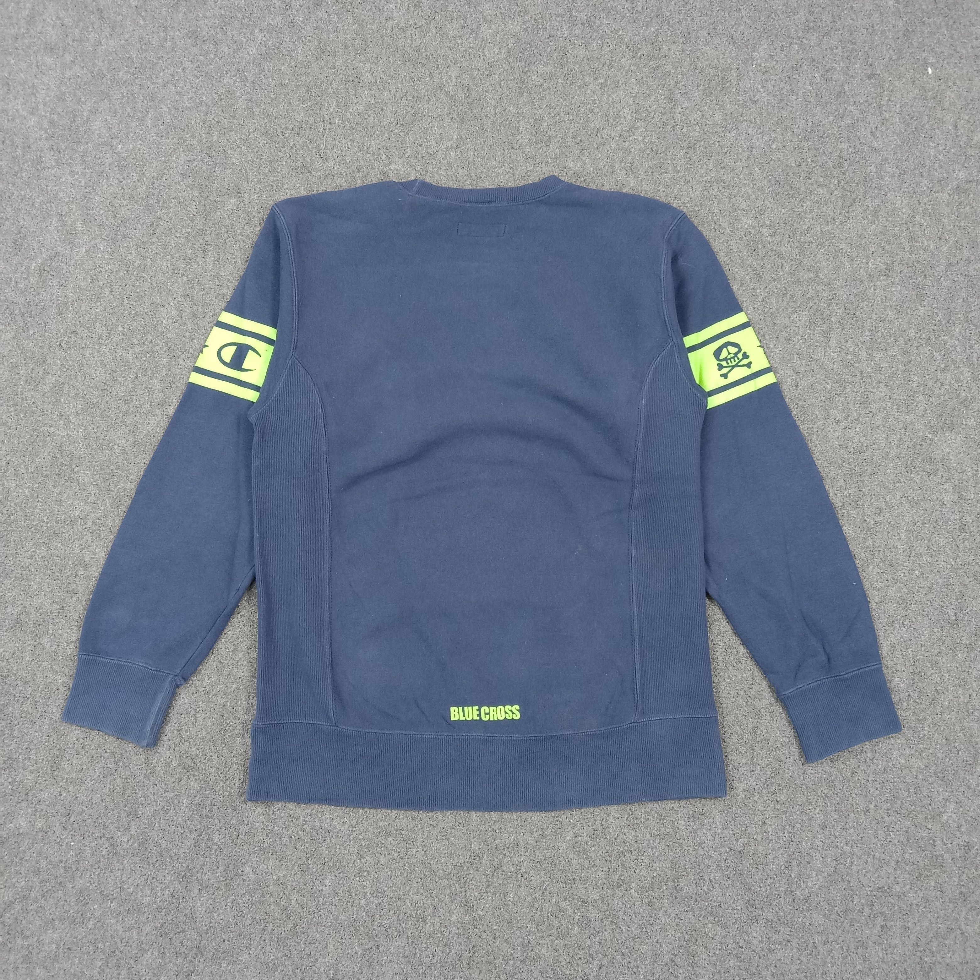 Champion Rare Vintage Blue Cross x Champion Sweatshirt C279N15 Size US S / EU 44-46 / 1 - 5 Thumbnail
