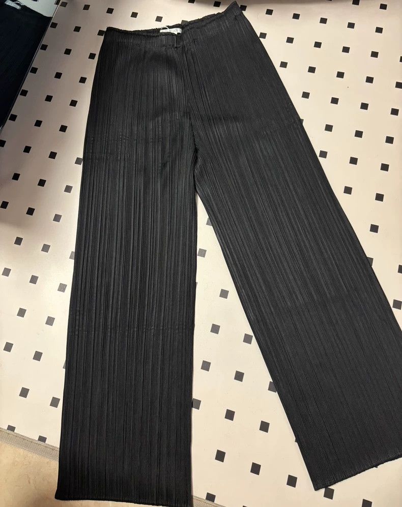 Issey Miyake issey miyake size:4 Black straight-leg trousers 2506-Nexta Size 42" / US 20 - 2 Thumbnail