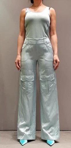 Tom Ford o1loc1c0924 PAW532 Cargo Pant in Light Green Size 25" / US 0 / IT 36 - 1 Thumbnail