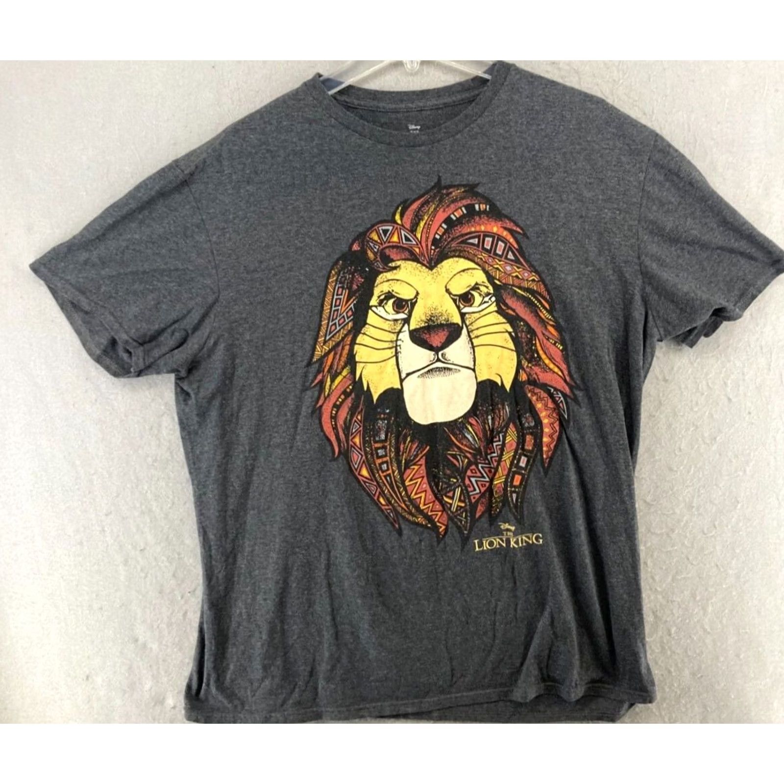 Vintage Nike Lion King TShirt Womens XL Gray Lion Boho Simba Shirt Womens XL Gray Cartoon Movie Theme Casual Sleeve Crew Neck Size XL / US 12-14 / IT 48-50 - 2 Thumbnail