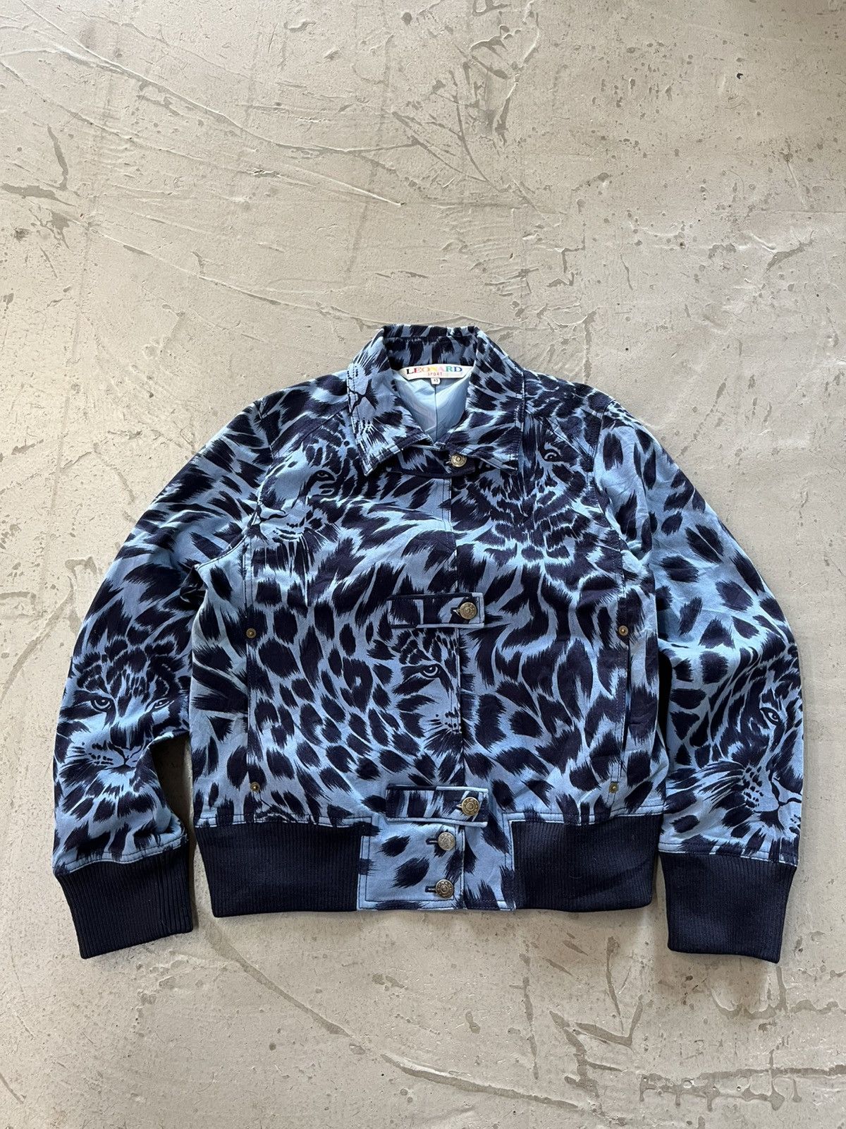 Leonard Paris HYSTERIC GLAMOUR STYLE VTG. JAPAN LEOPARD JACKET ZIPPER Size US M / EU 48-50 / 2 - 2 Thumbnail