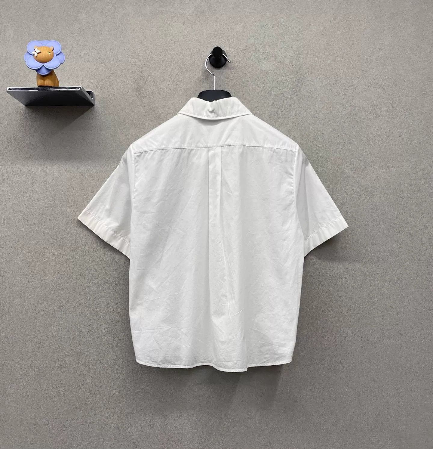 Dior DIOR Bee Embroidered White SS Shirt 34 Size XS / US 0-2 / IT 36-38 - 2 Thumbnail