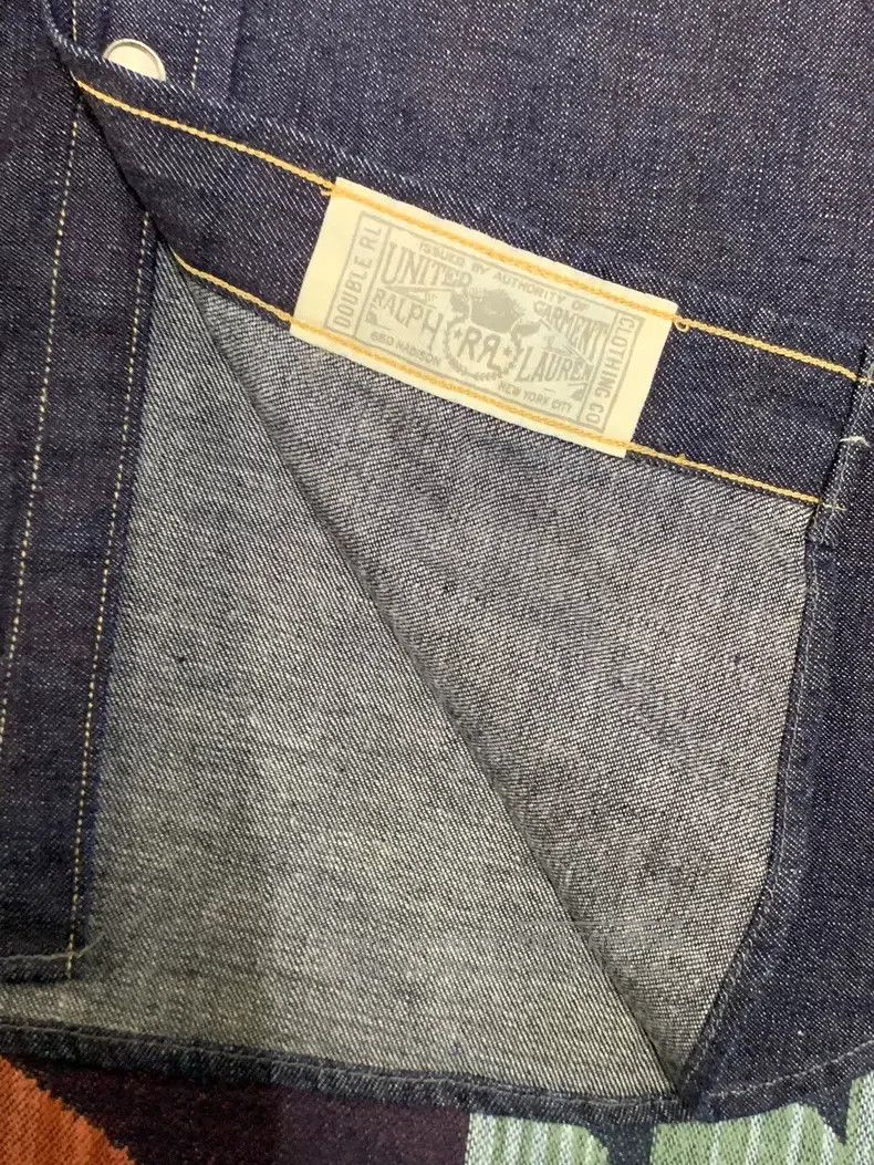 RRL Ralph Lauren RRL Ralph Lauren Raw Classic Denim Shirt Size US S / EU 44-46 / 1 - 5 Thumbnail