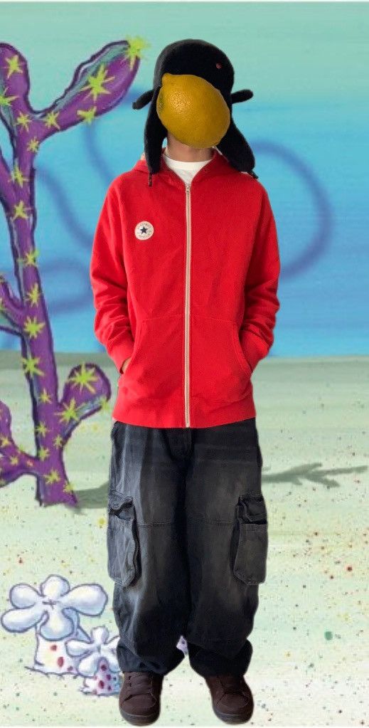 Converse Original Red converse hoodie Size US M / EU 48-50 / 2 - 1 Thumbnail