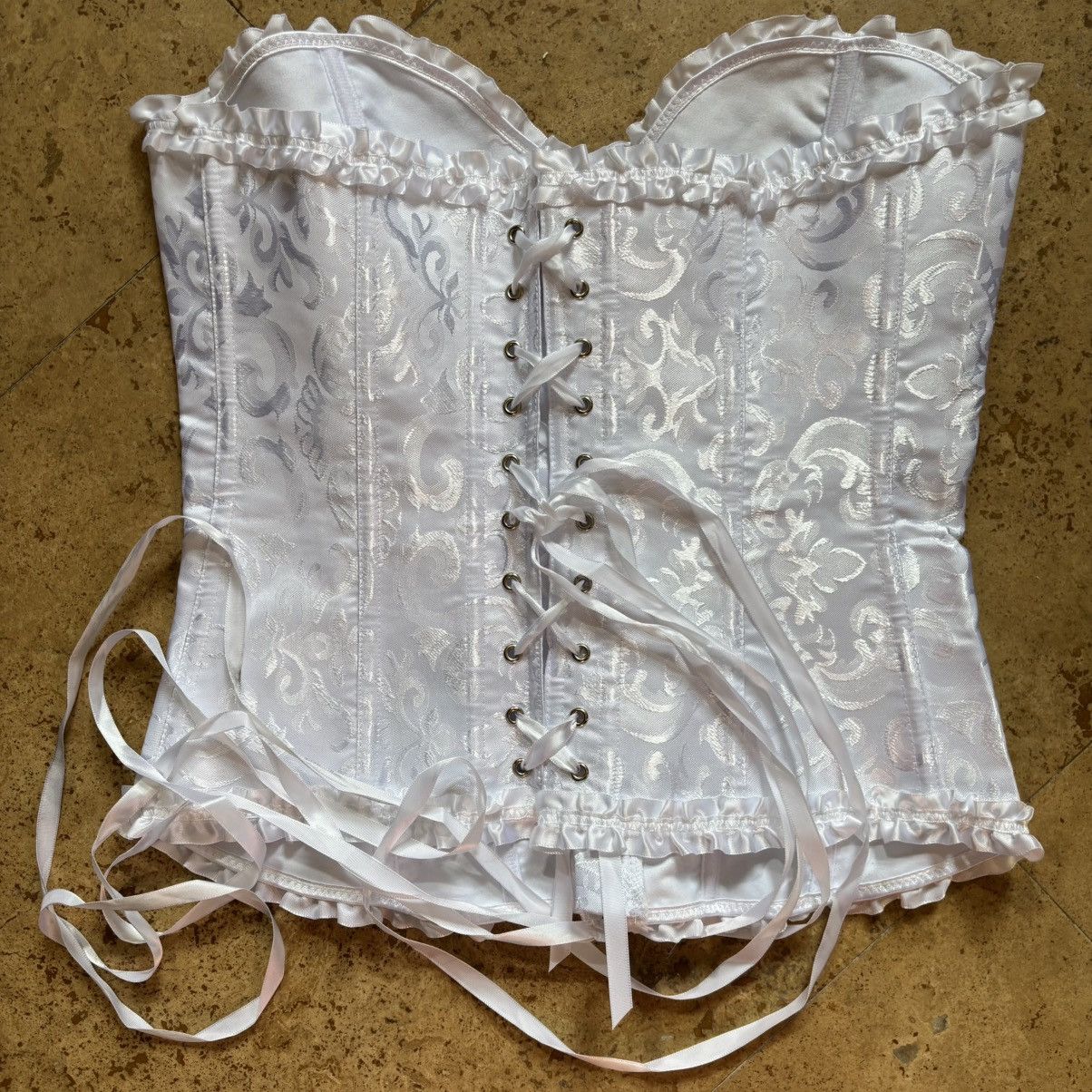 Other White Corset Size M / US 6-8 / IT 42-44 - 2 Thumbnail