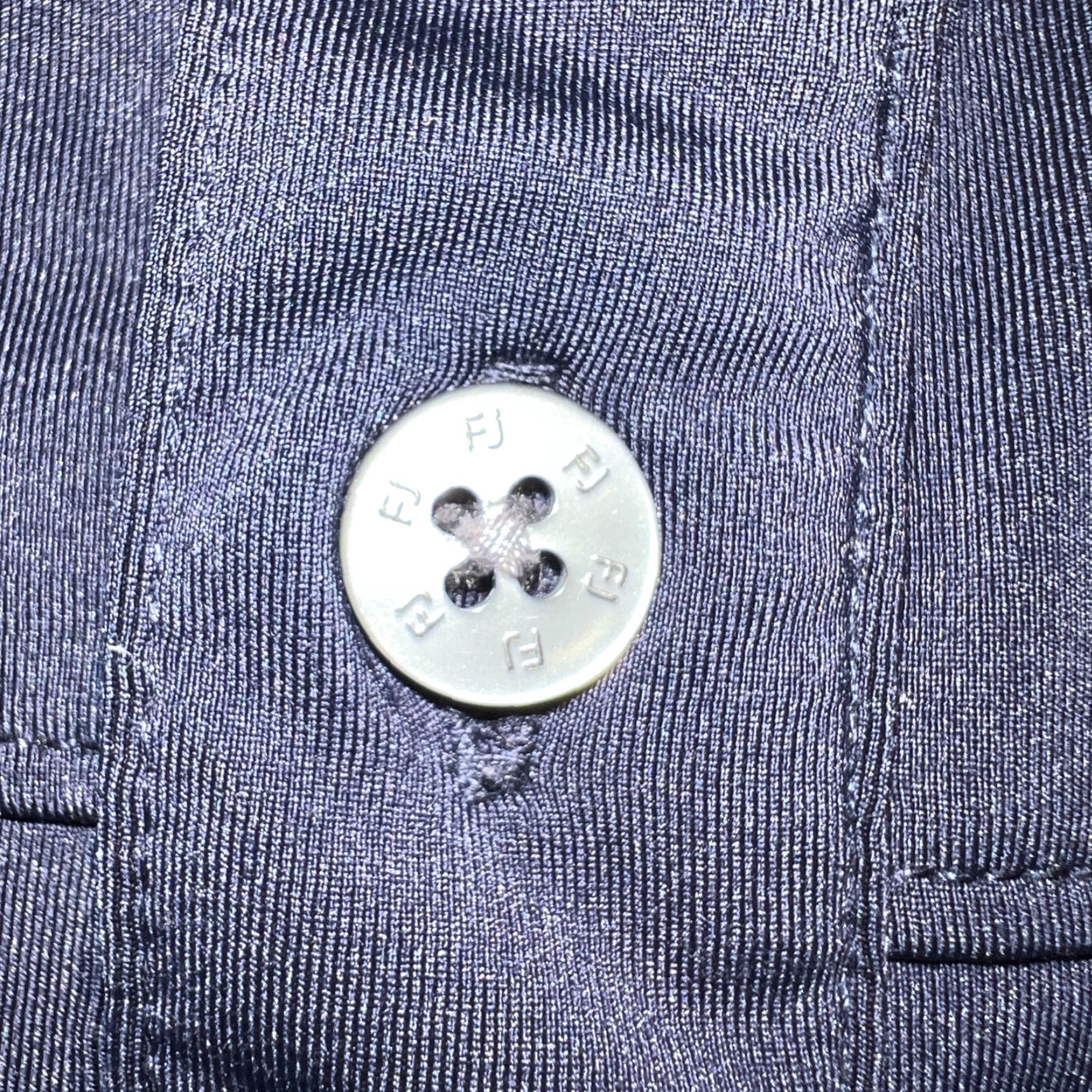 Footjoy FootJoy FJ Men’s Navy Blue Golf Polo Size XL Athletic Fit Polo Size US XL / EU 56 / 4 - 5 Thumbnail