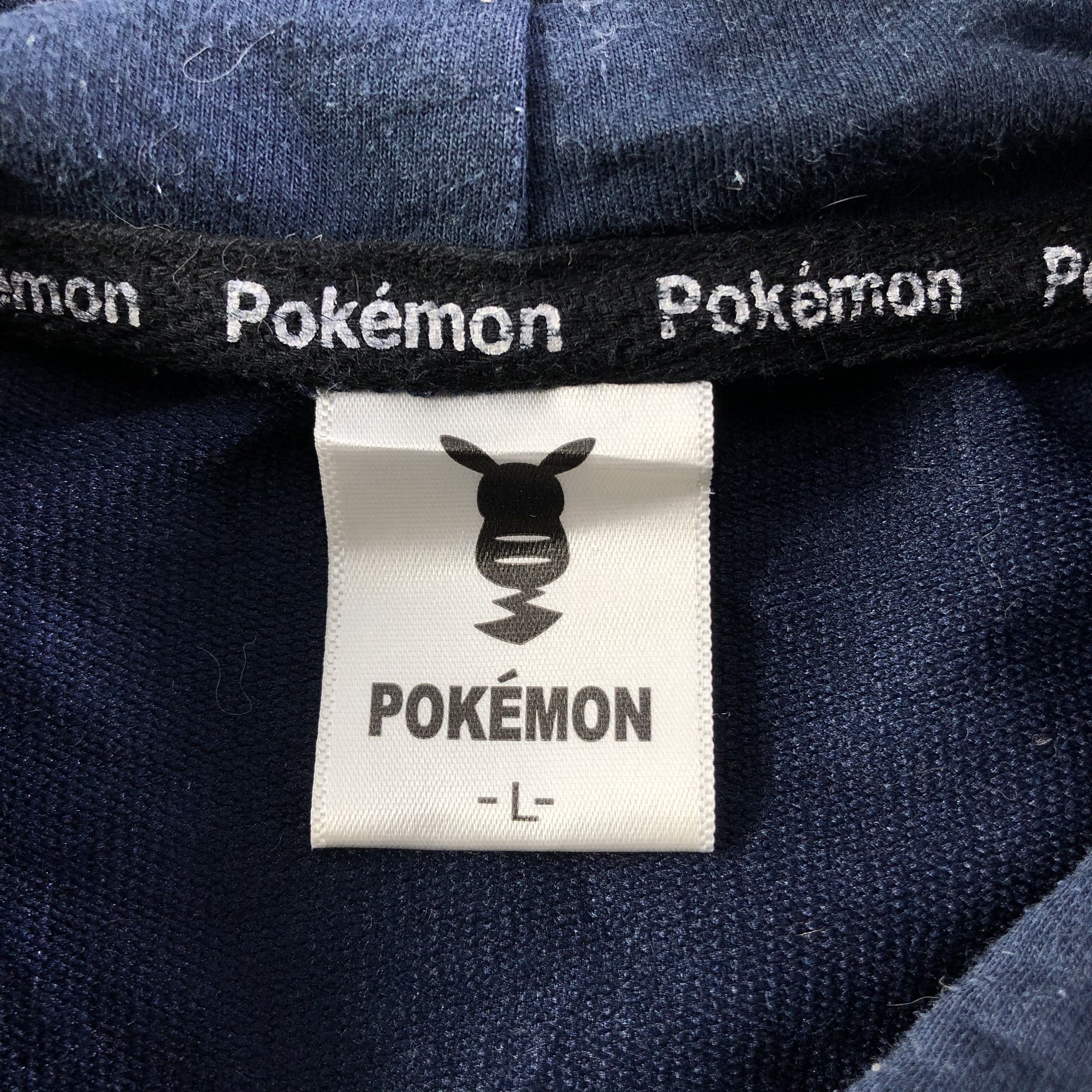 Japanese Brand Pokemon Pocket Monster Hoodies K1037 Size US M / EU 48-50 / 2 - 6 Thumbnail
