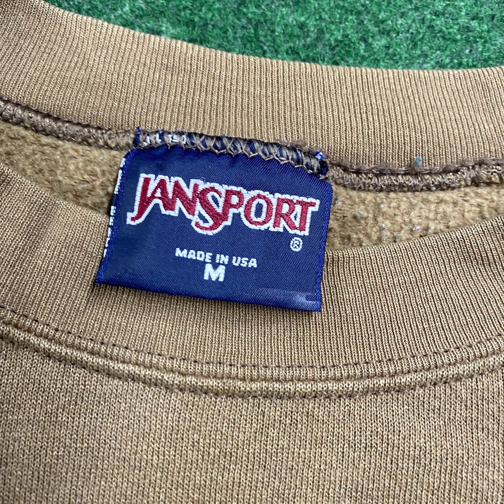Vintage VINTAGE Unbranded Sweatshirt Mens M Brown Embroidered Pullover Sweater USA MADE Cotton Microfiber Logo 90s Vintage College City USA University Script Size US M / EU 48-50 / 2 - 3 Thumbnail
