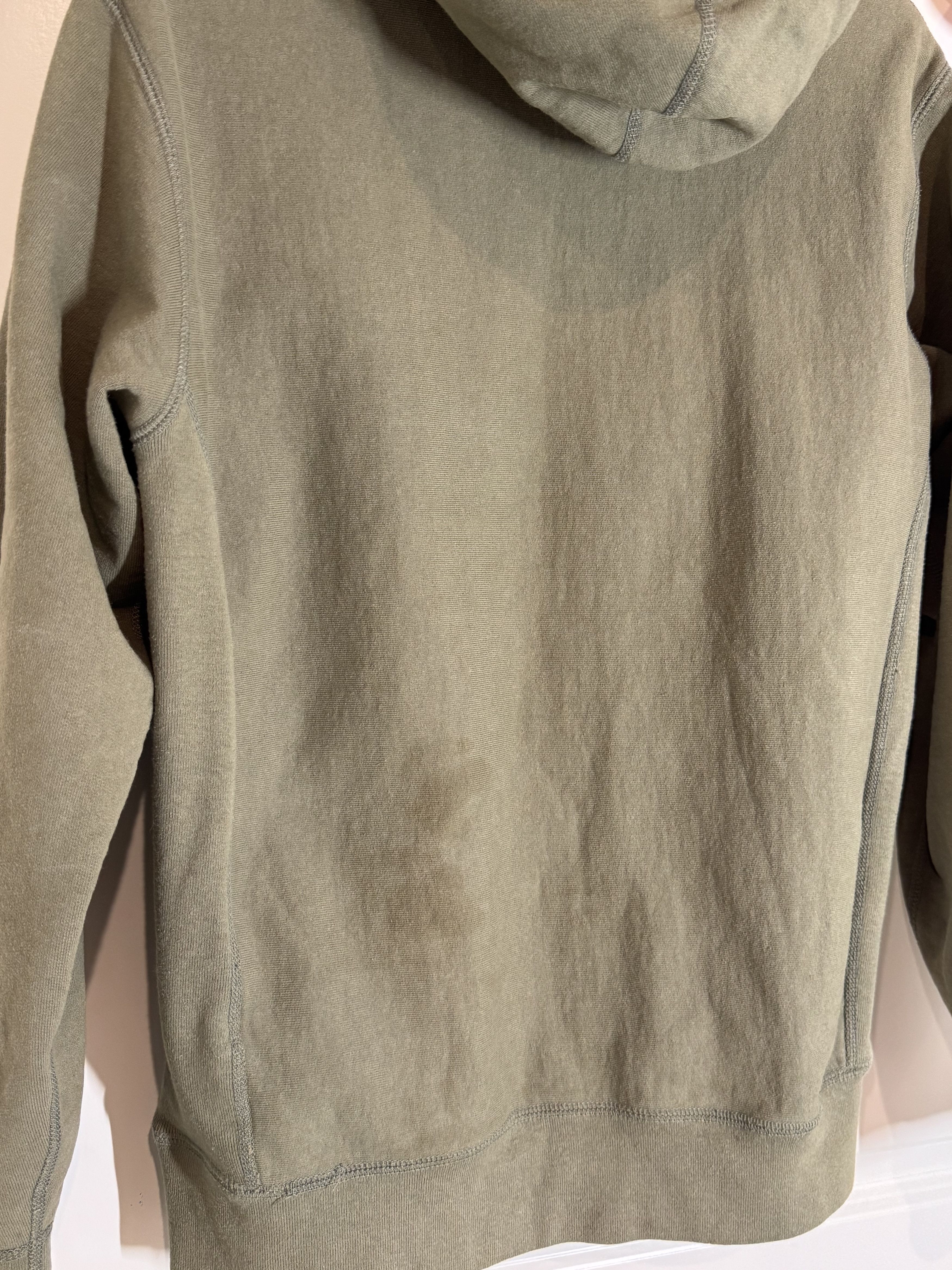 Supreme Supreme FW19 Cone Hooded Sweatshirt Light Olive Medium Size US M / EU 48-50 / 2 - 4 Thumbnail