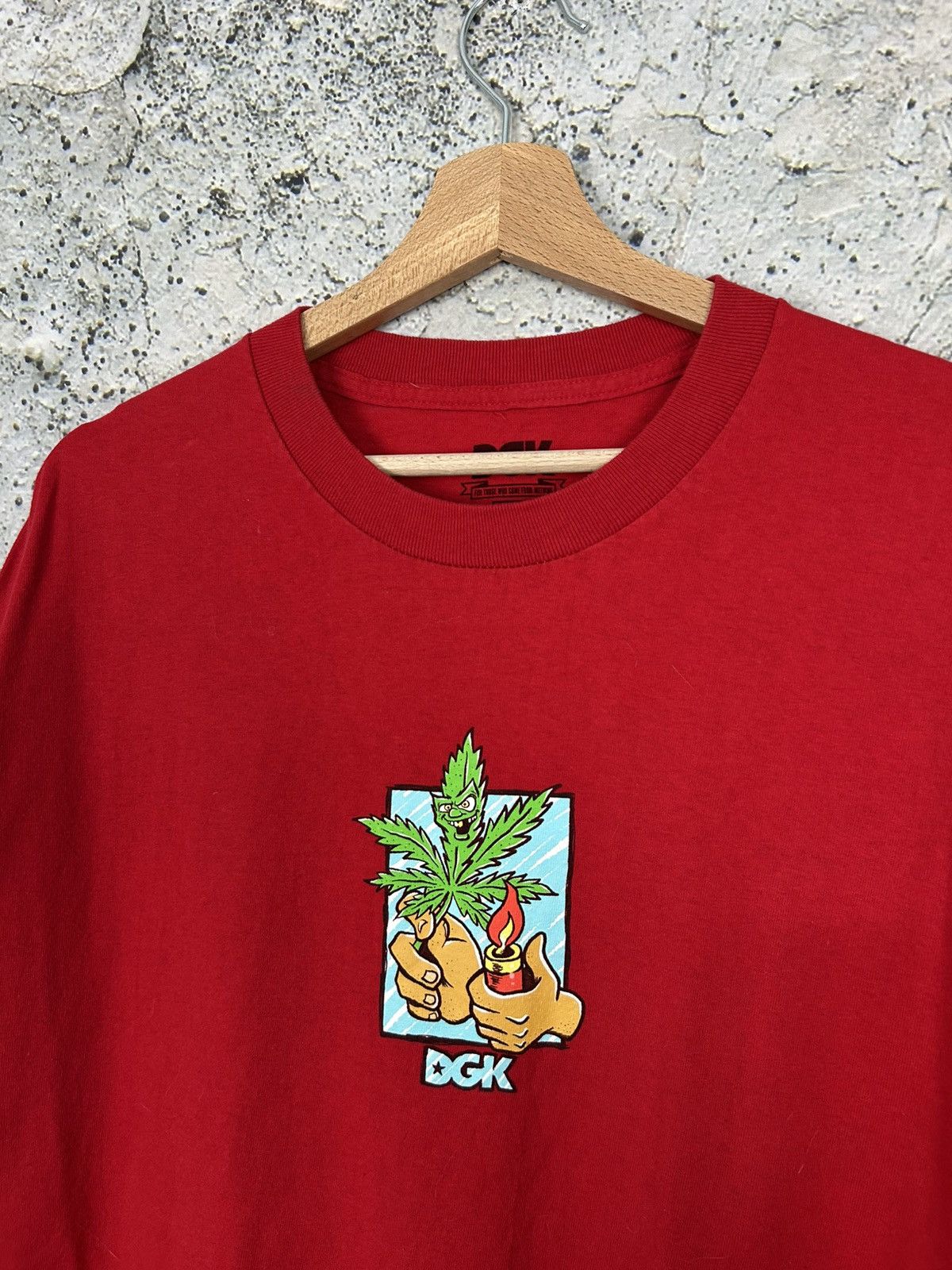 DGK DGK Skateboarding Vintage Graphic Tee Weed Stoner Rare Size US XL / EU 56 / 4 - 3 Thumbnail
