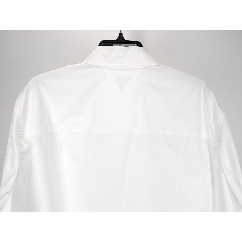 Bottega Veneta o1rshd1 Compact Cotton Poplin Shirt in White Size US L / EU 52-54 / 3 - 14 Thumbnail