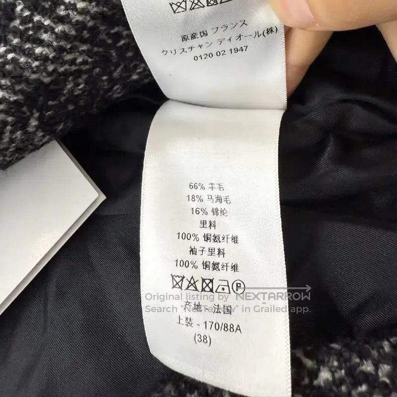 Dior Dior Color-Block Wool Ladies' Coat . Size M / US 6-8 / IT 42-44 - 5 Thumbnail