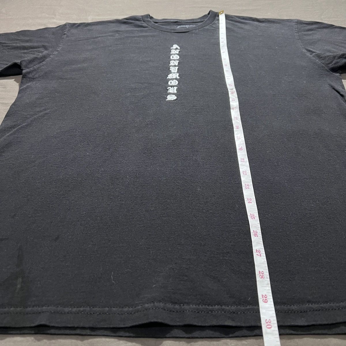 Rap Tees ANONYMOUS TEE graphic streetwear Size US XL / EU 56 / 4 - 7 Thumbnail
