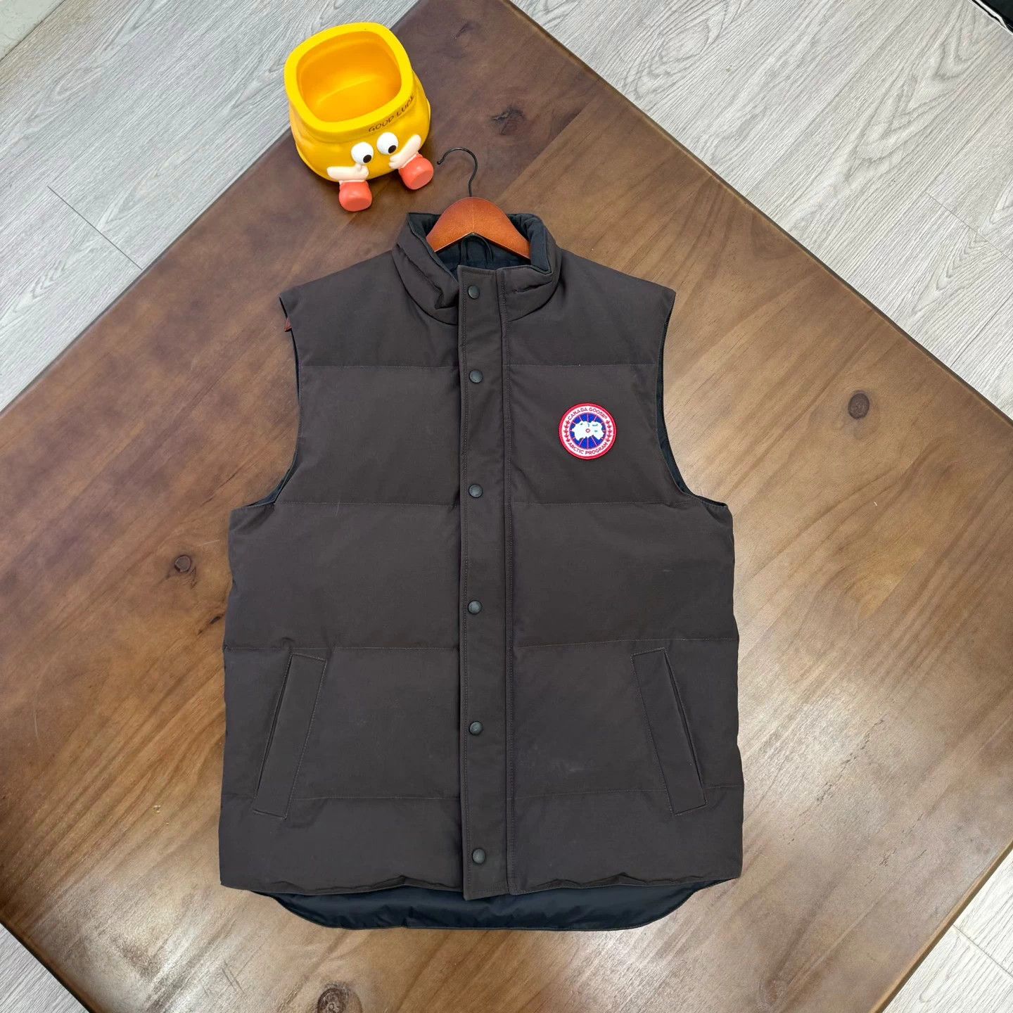 Canada Goose Down Vest Charcoal L - Excellent Cond.