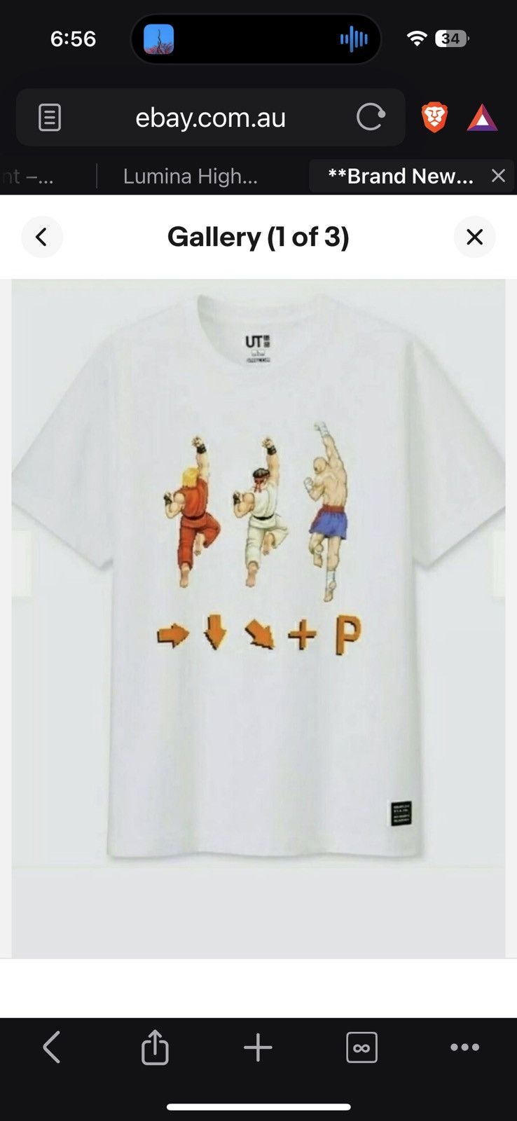 Uniqlo Street Fighter Uniqlo size M tshirt Size US M / EU 48-50 / 2 - 1 Thumbnail
