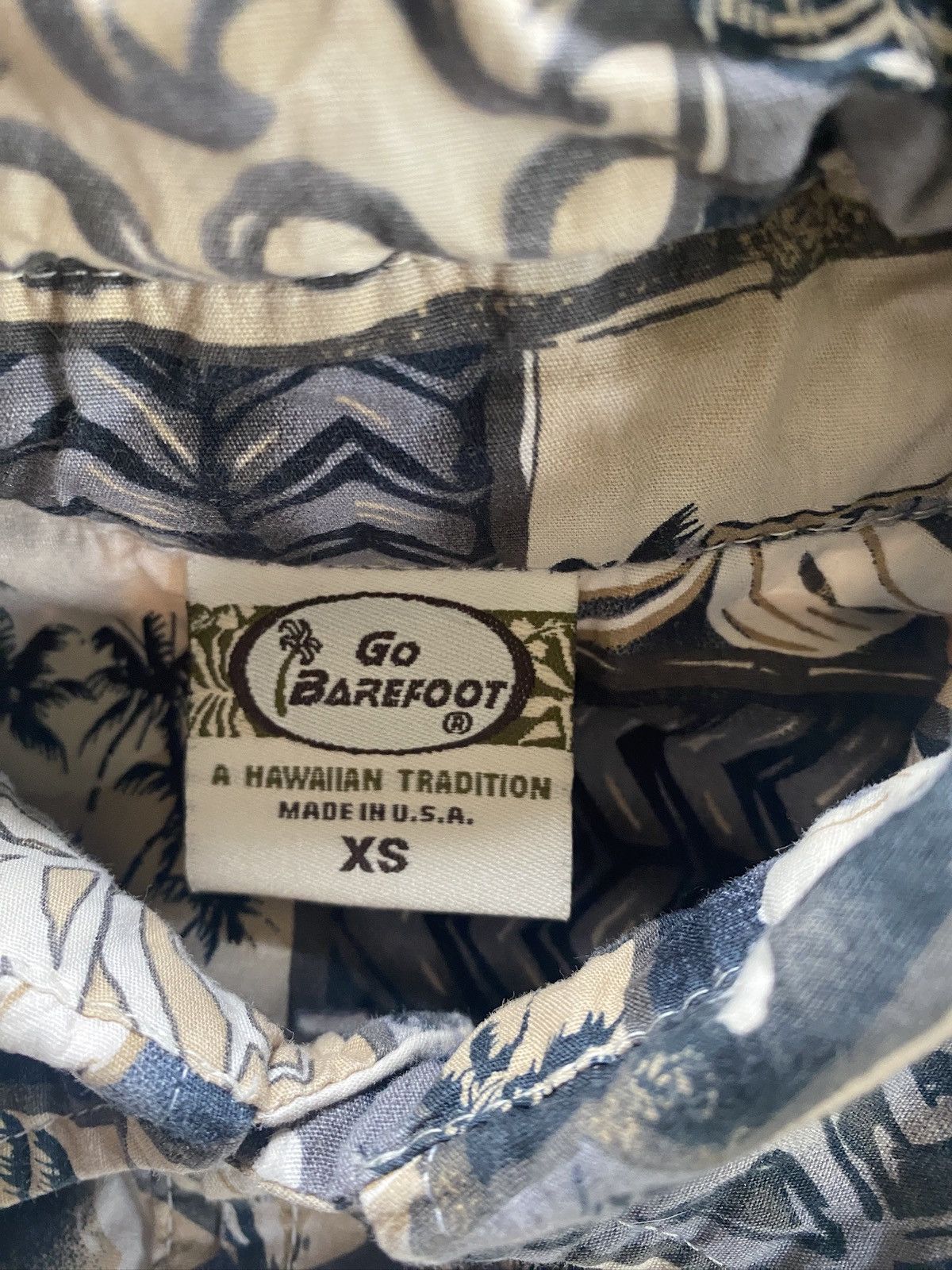 Vintage Vintage 80’s Hawaiian Beach Tribal Button Up Style Polo Size US XS / EU 42 / 0 - 9 Thumbnail