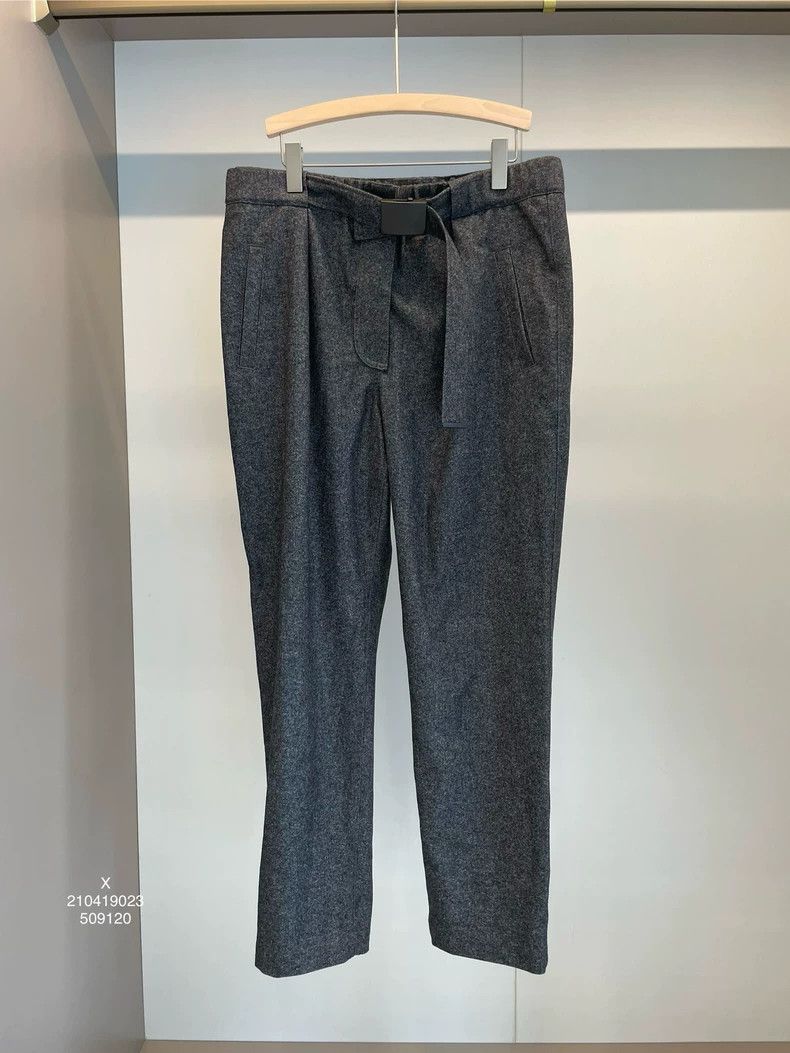 Brunello Cucinelli Brunello Cucinelli Wool Casual Pants - dmc Size US 31 - 1 Thumbnail