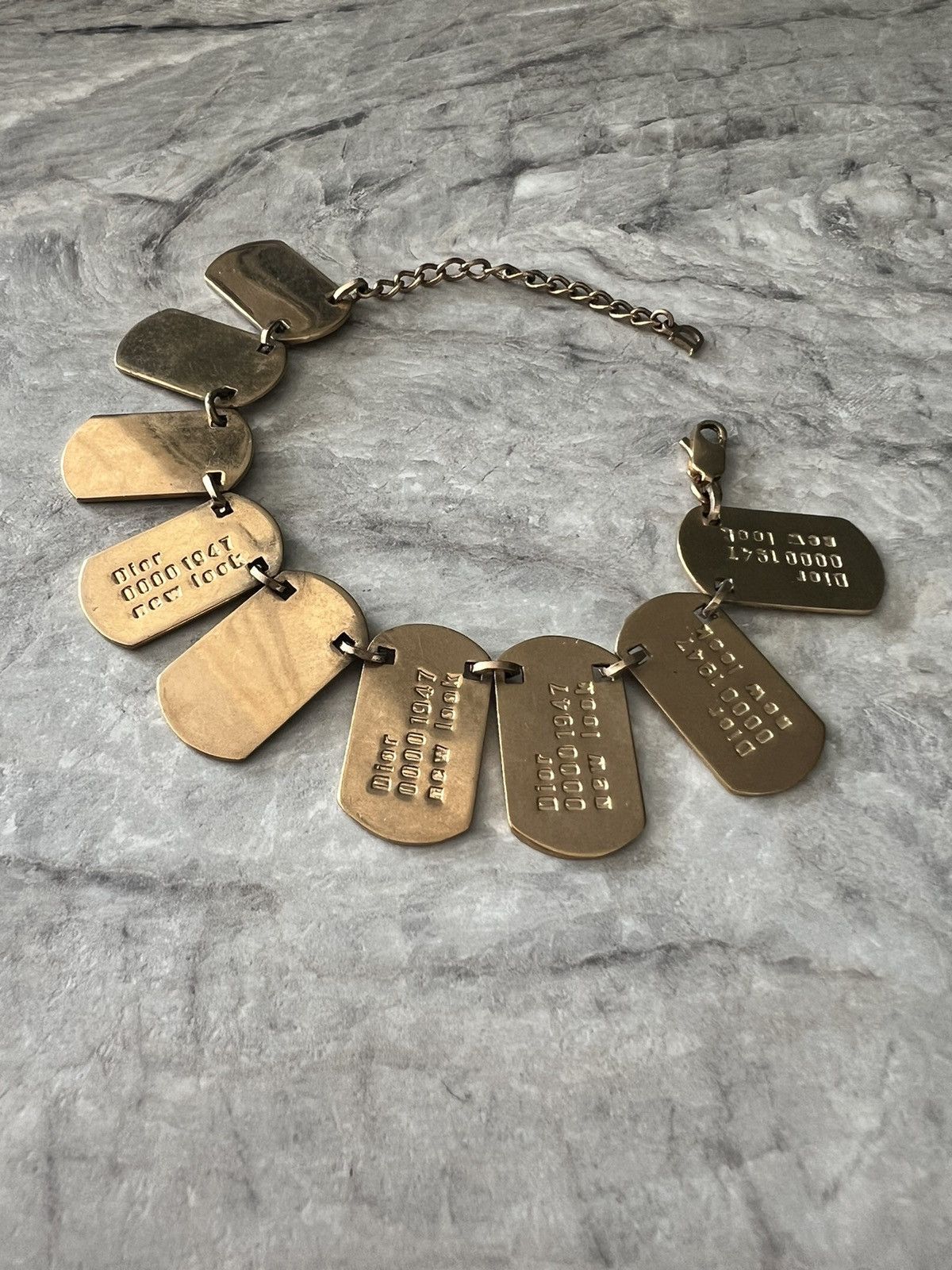 Dior Christian Dior tag bracelet Size ONE SIZE - 7 Thumbnail