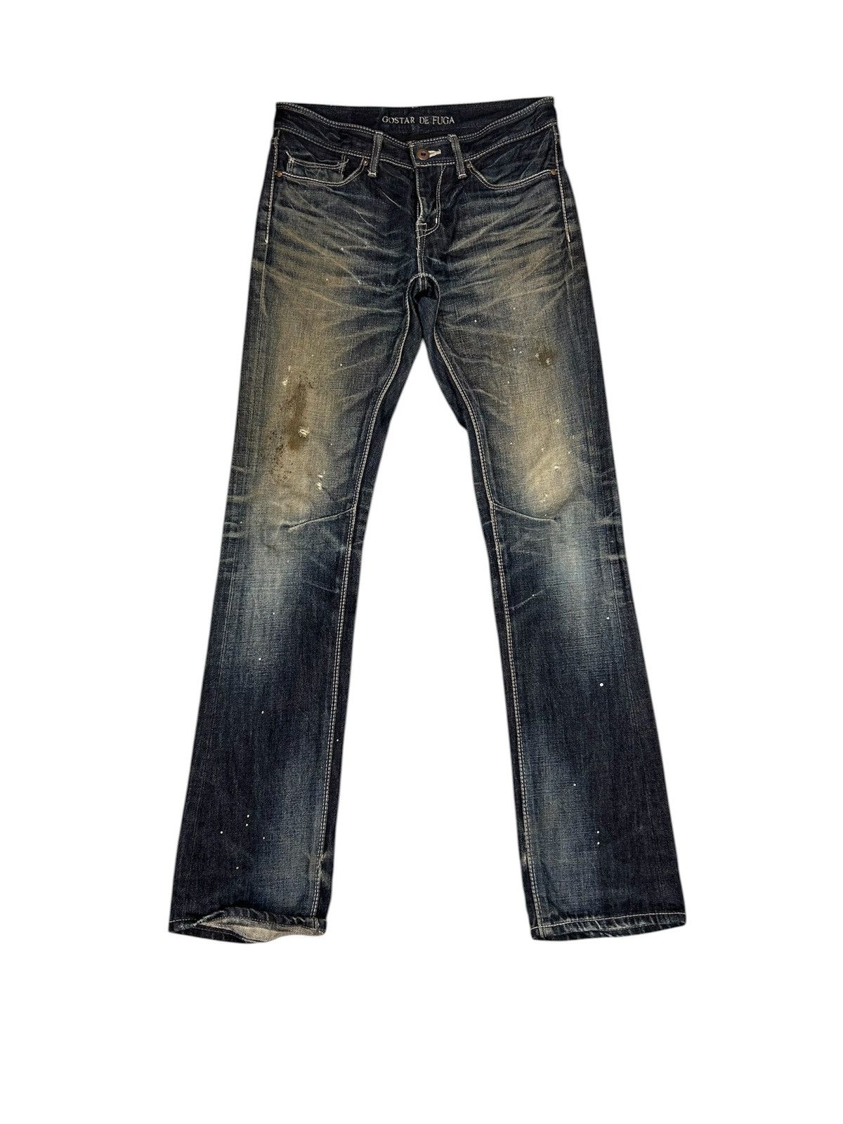 GOSTAR DE FUGA Gostar De Fuga Flared Denim Jeans Size US 29 - 1 Thumbnail