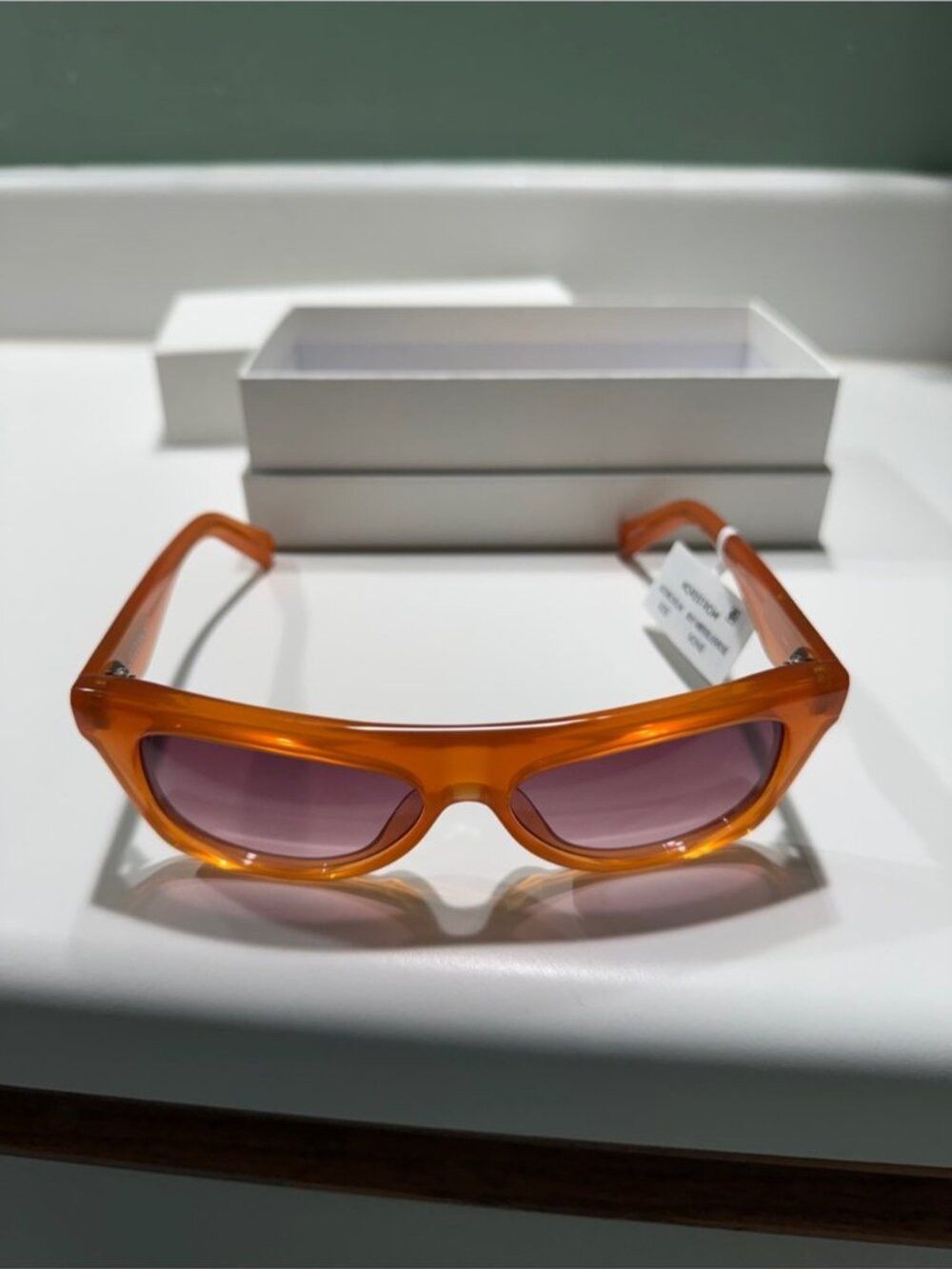 Jacquemus Jacquemus Pina Rectangular Sunglasses Size ONE SIZE - 4 Thumbnail