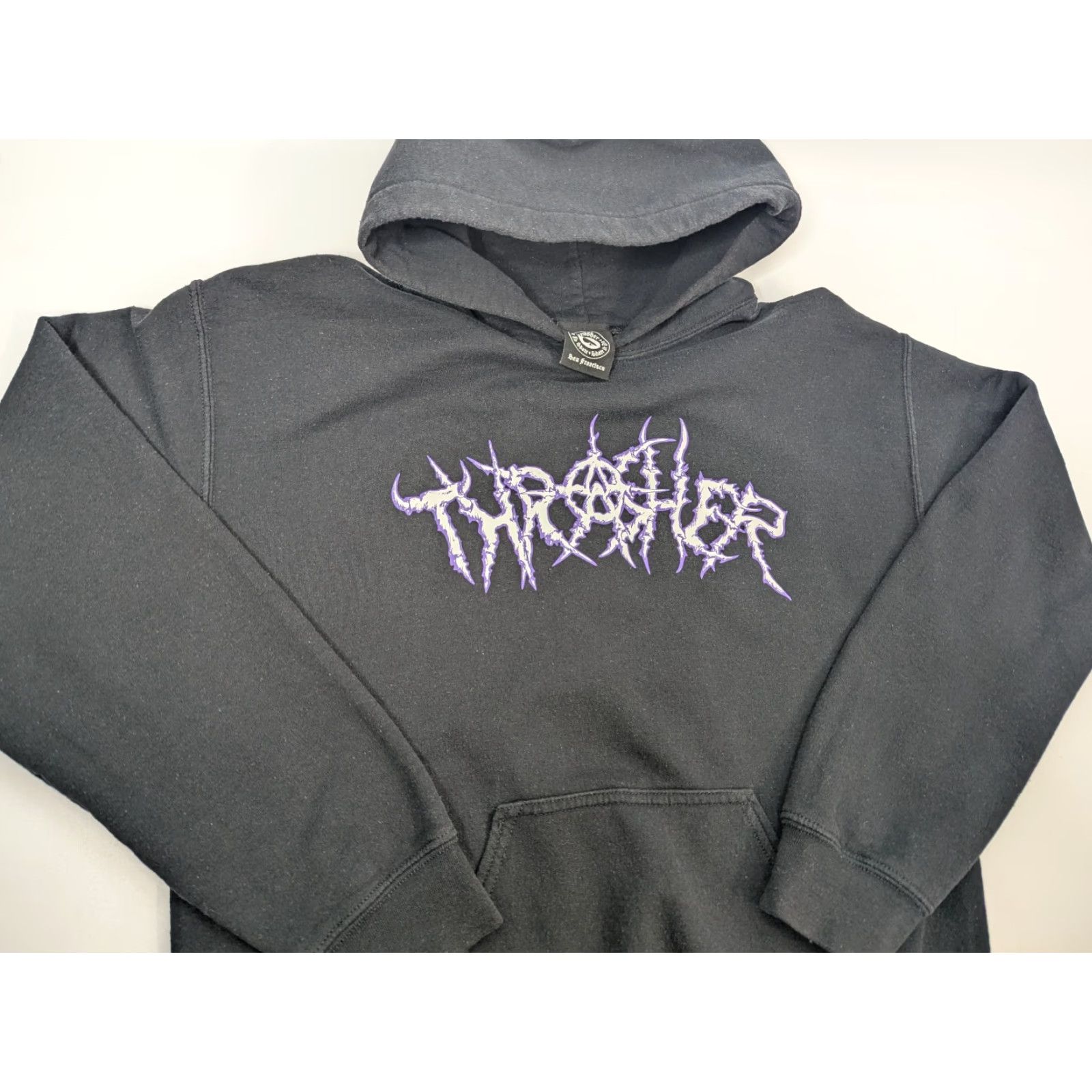 Thrasher Thrasher Magazine Thorns Logo Pullover Hoodie Black Size Medium Men Shirt? Size US M / EU 48-50 / 2 - 2 Thumbnail