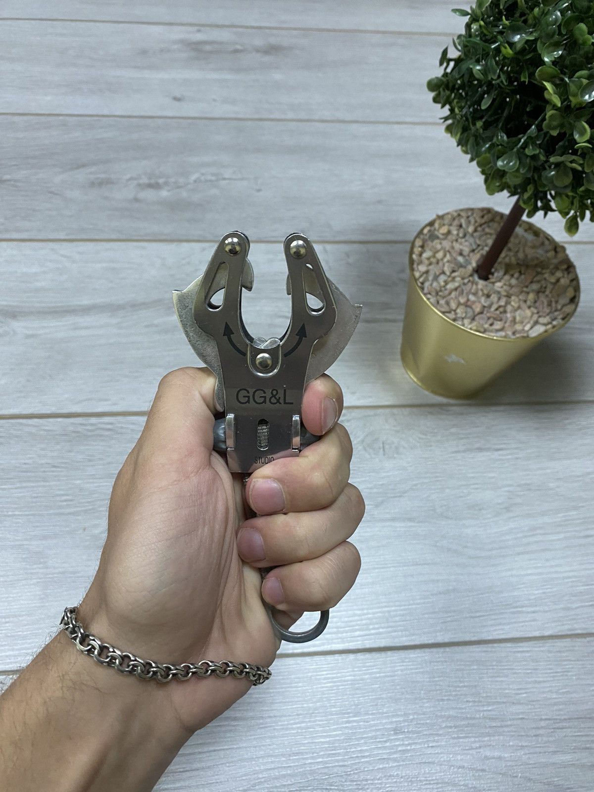 Vintage GG&L ALYX style vintage metallic carabiner Size ONE SIZE - 4 Thumbnail