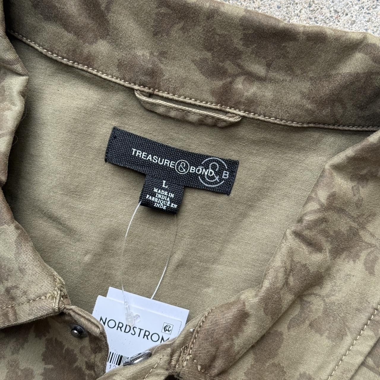 Treasure & Bond treasure & bond camo floral army button up jacket Size US L / EU 52-54 / 3 - 5 Thumbnail