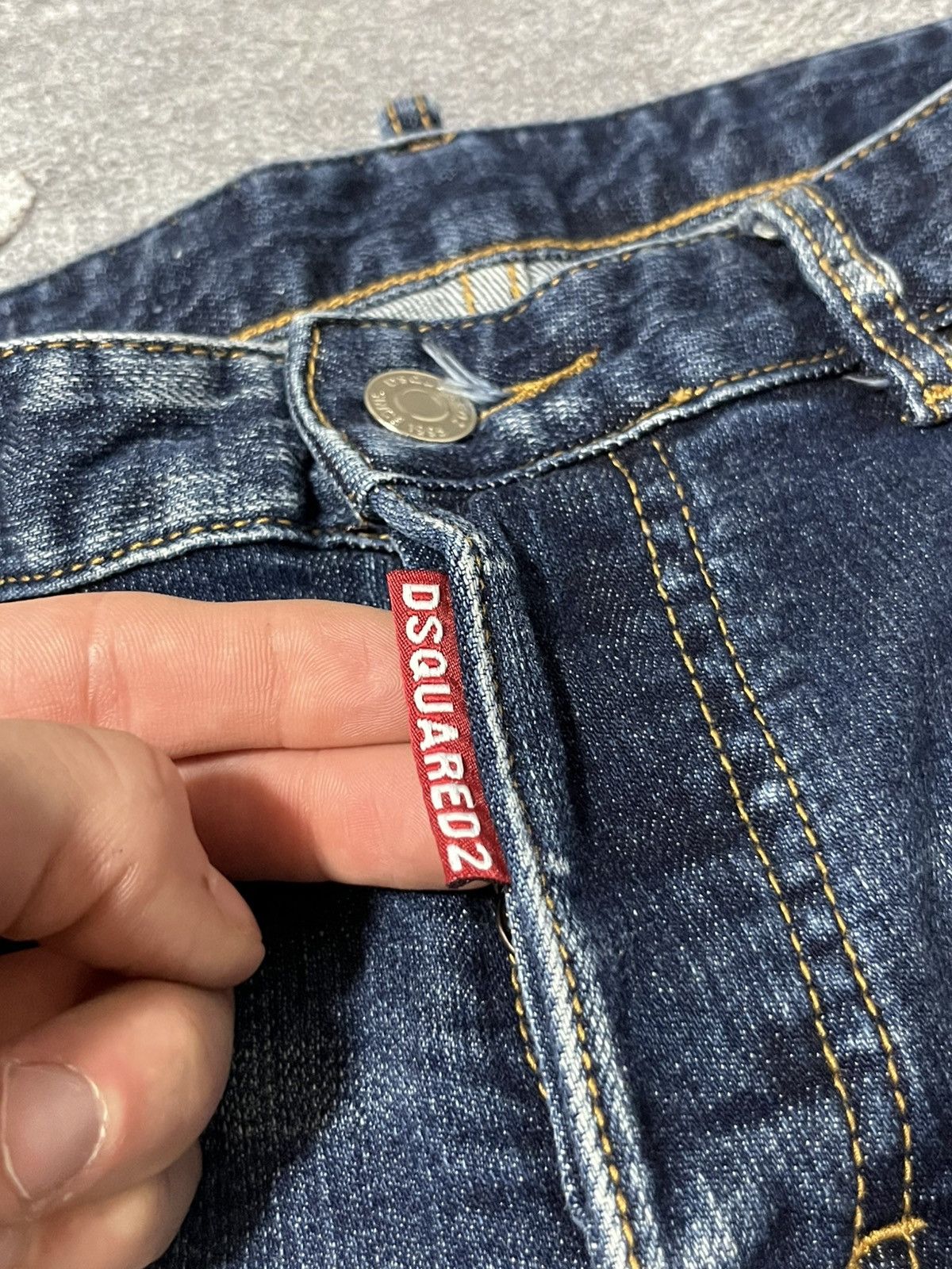 Dsquared2 Dsquared 2 Luxury Distressed Painter Jeans Pants Size US 34 / EU 50 - 7 Thumbnail
