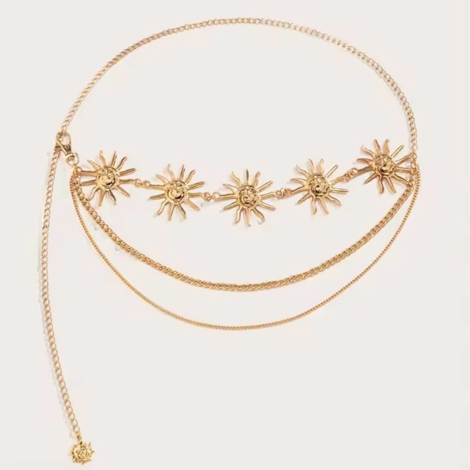 Other Celestial Vintage Layered Chain Belt For Women Size ONE SIZE - 2 Thumbnail