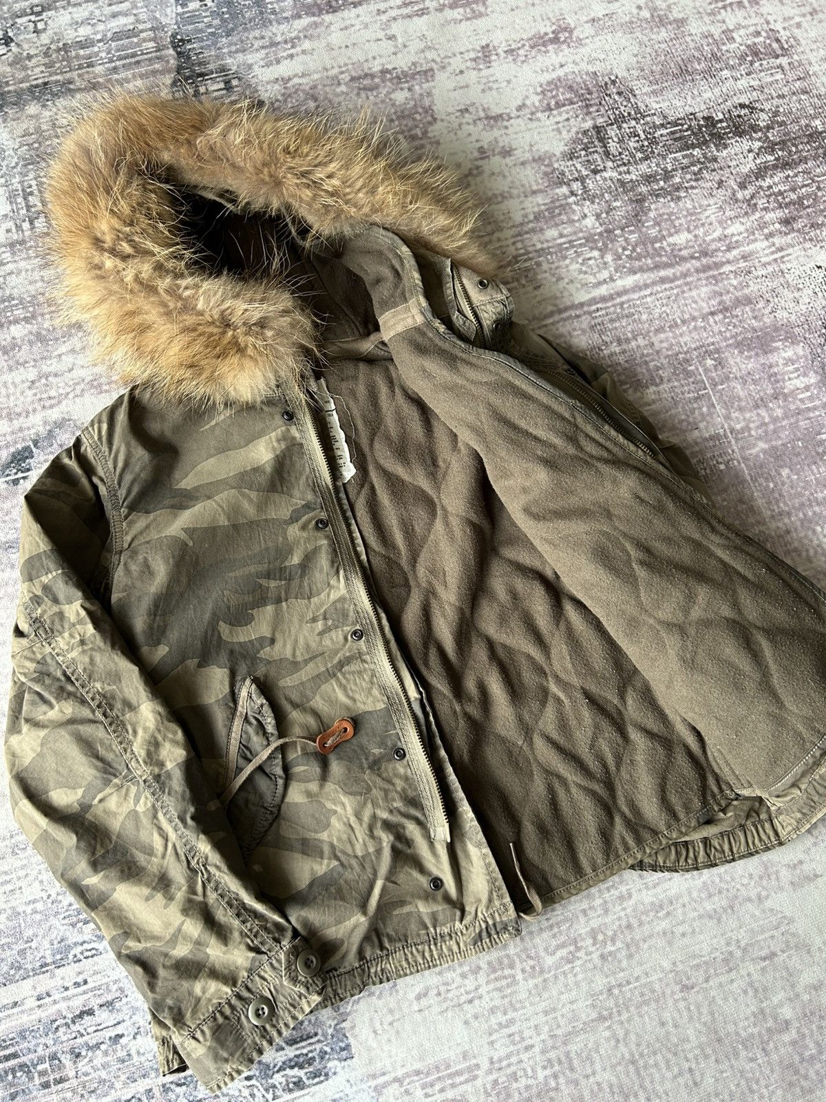 GOA Goa Rarcoon Fur Camo Jacket Size US M / EU 48-50 / 2 - 5 Thumbnail