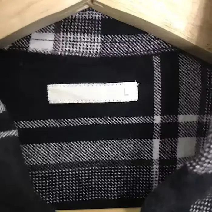 Flannel Japanese Brand G.U Plaid Tartan Flannel Shirt Size US L / EU 52-54 / 3 - 5 Thumbnail