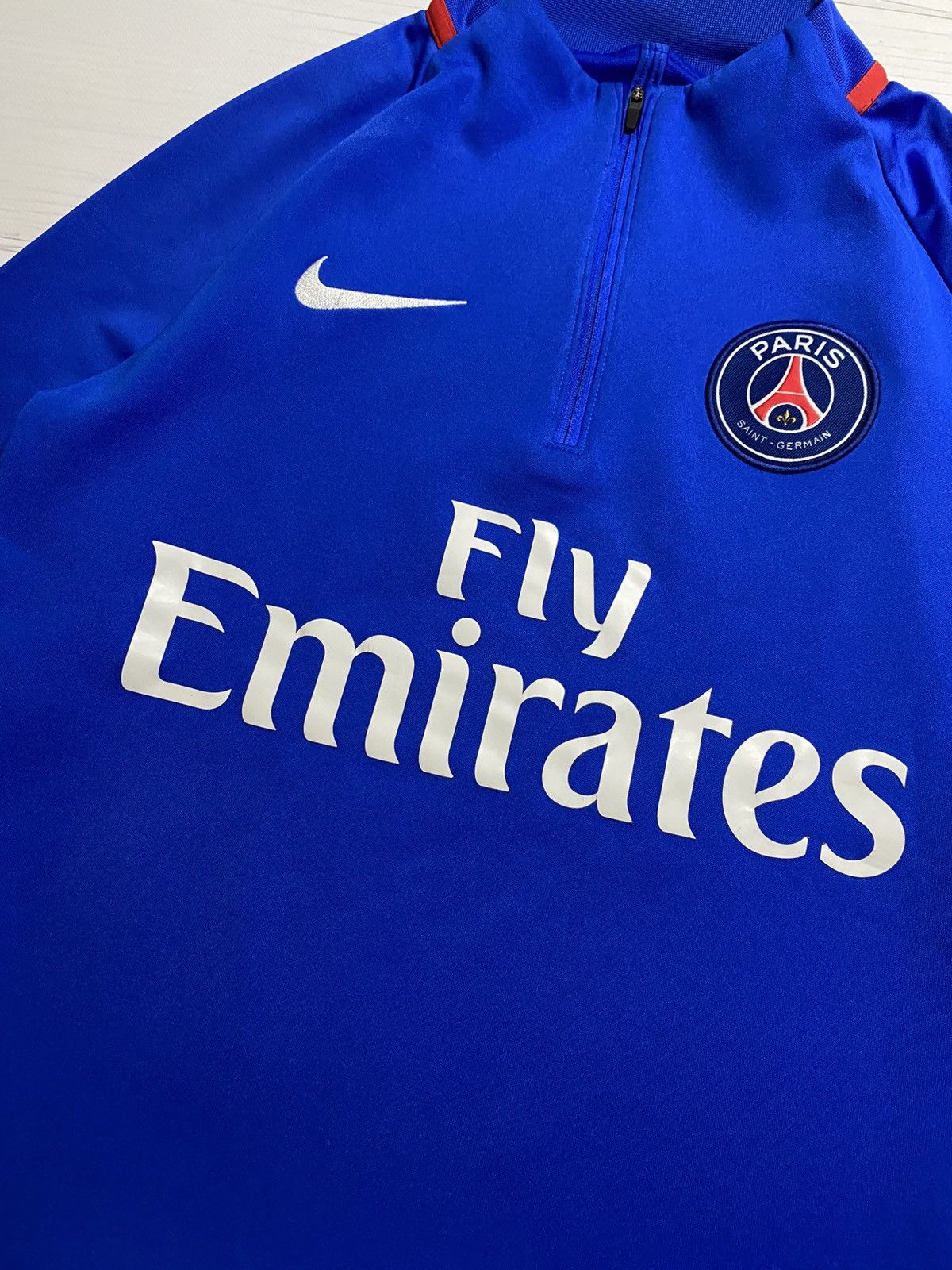 Nike Nike PSG Paris Saint-Germain 2018 1/4 zip training jersey Size US S / EU 44-46 / 1 - 6 Thumbnail