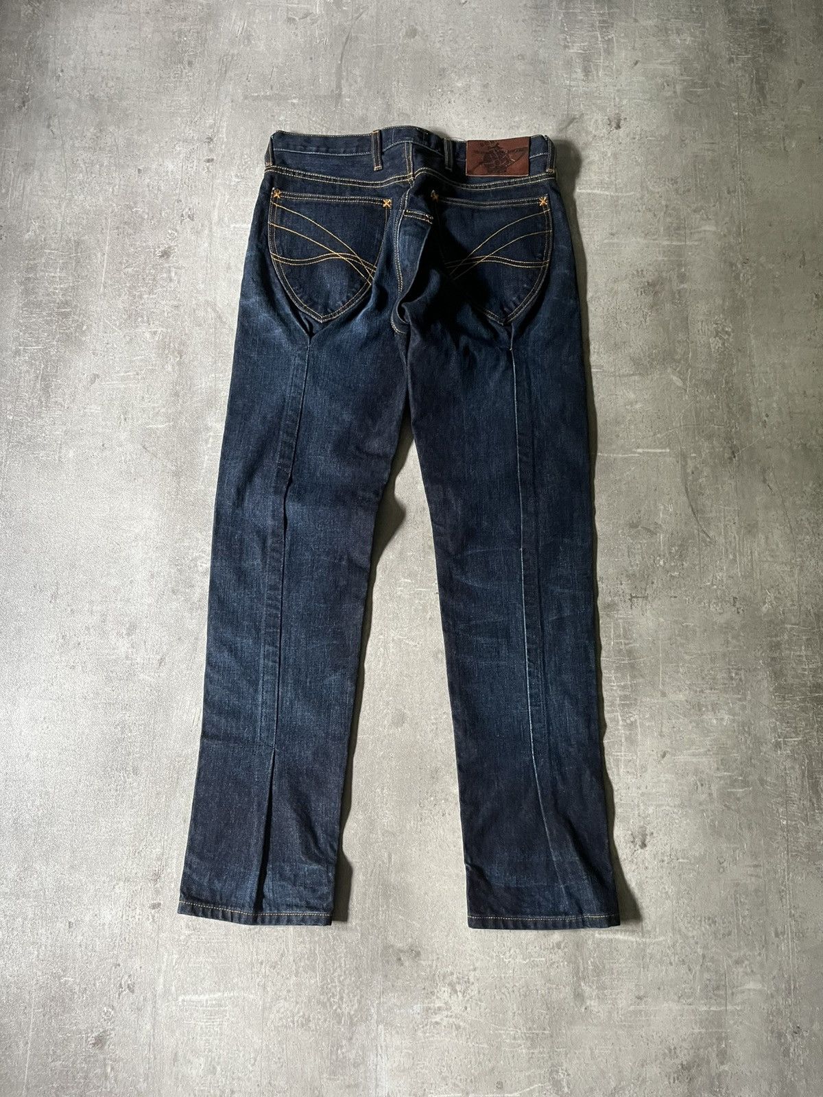 Lee × Vivienne Westwood Vivienne Westwood x Lee zipped crotch jeans navy rare Size US 30 / EU 46 - 3 Thumbnail