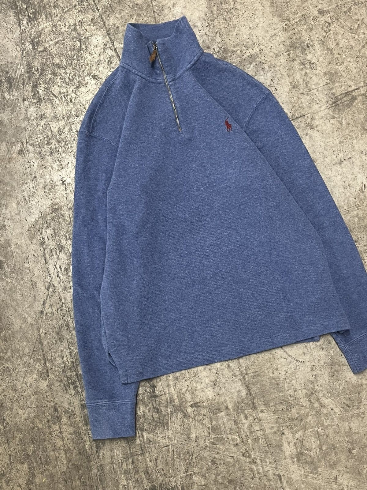 Polo Ralph Lauren × Vintage Polo Ralph Lauren vintage 1/4 zip sweatshirt preppy hype Size US S / EU 44-46 / 1 - 2 Thumbnail