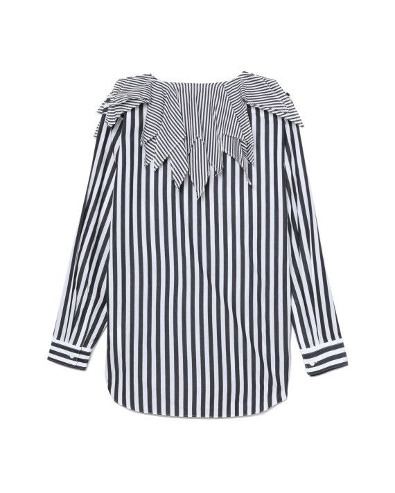 Comme des Garcons × Comme des Garcons Homme Plus Comme des Garcons Homme Plus Zig Zag Collar Stripe Shirt M Size US M / EU 48-50 / 2 - 18 Thumbnail