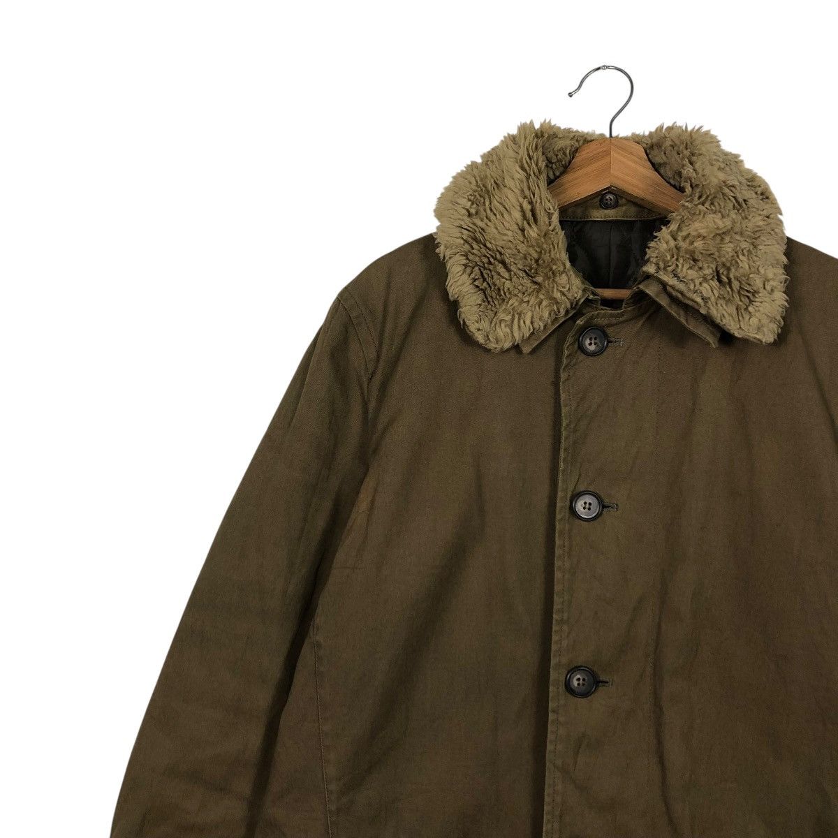 Issey Miyake 🔥VINTAGE CHORE WORK JACKET DUCK CANVAS SHIPS JAPAN Size US L / EU 52-54 / 3 - 9 Thumbnail