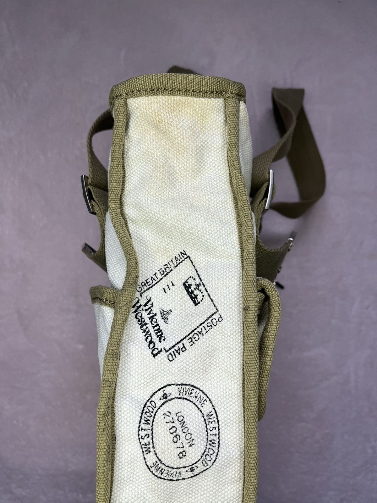 Designer × Vintage × Vivienne Westwood Vivienne Westwood Canvas Tote Bag Size ONE SIZE - 17 Thumbnail