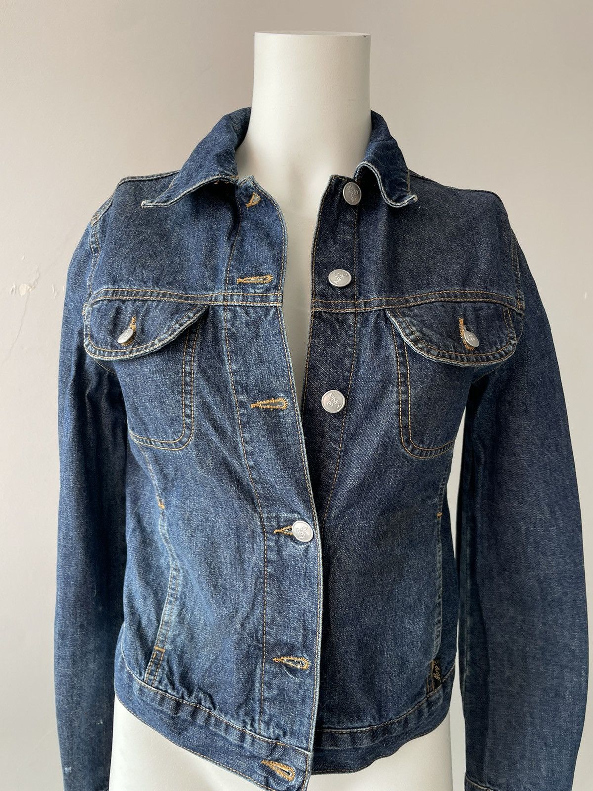Vintage y2k mng denim jacket Size M / US 6-8 / IT 42-44 - 9 Thumbnail