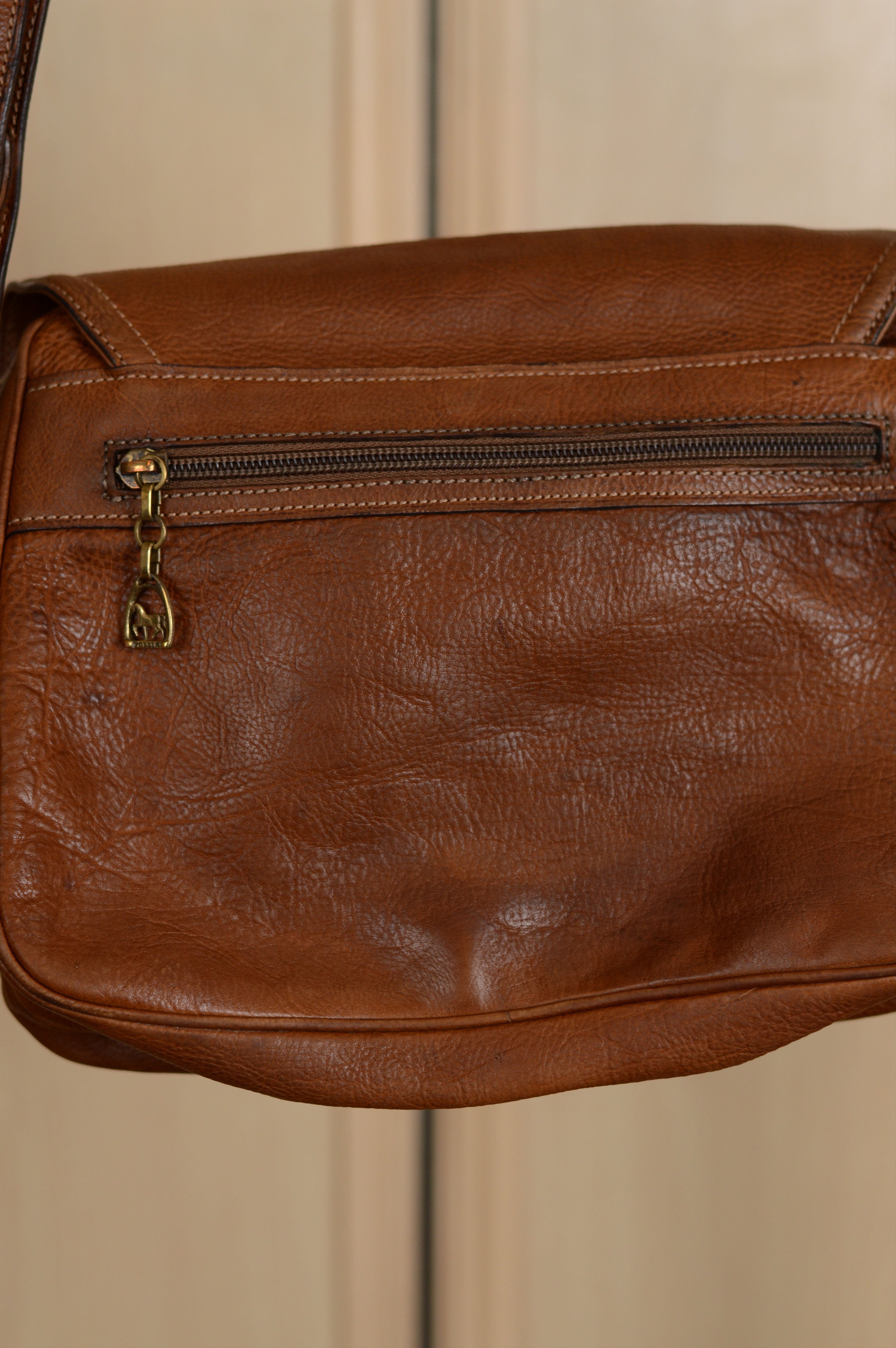 Pollini Pollini Brown Leather Shoulder Bag Size ONE SIZE - 6 Thumbnail