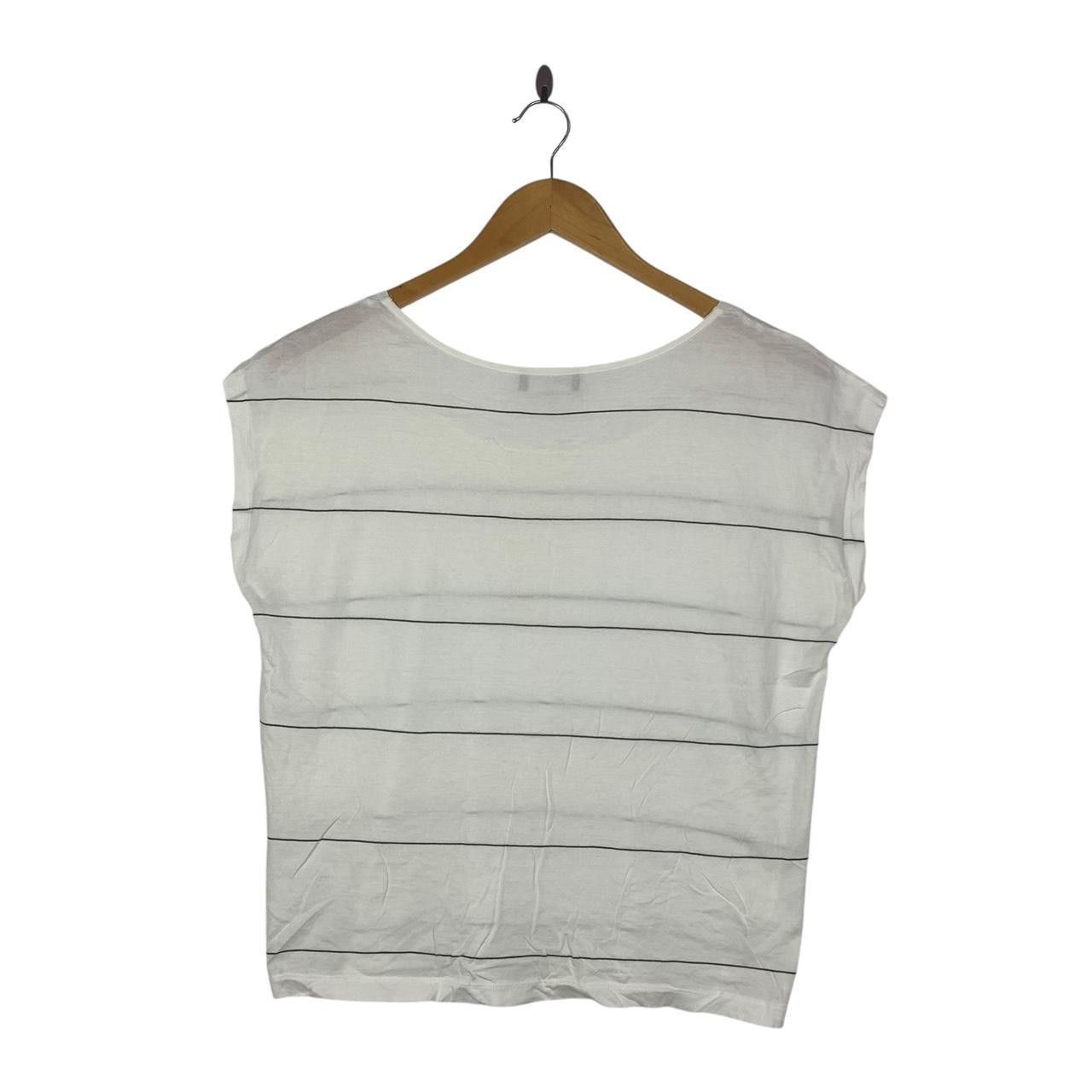 Vintage Vintage MARGARET HOWELL LONDON Striped Tank Top Tee Size M / US 6-8 / IT 42-44 - 4 Thumbnail
