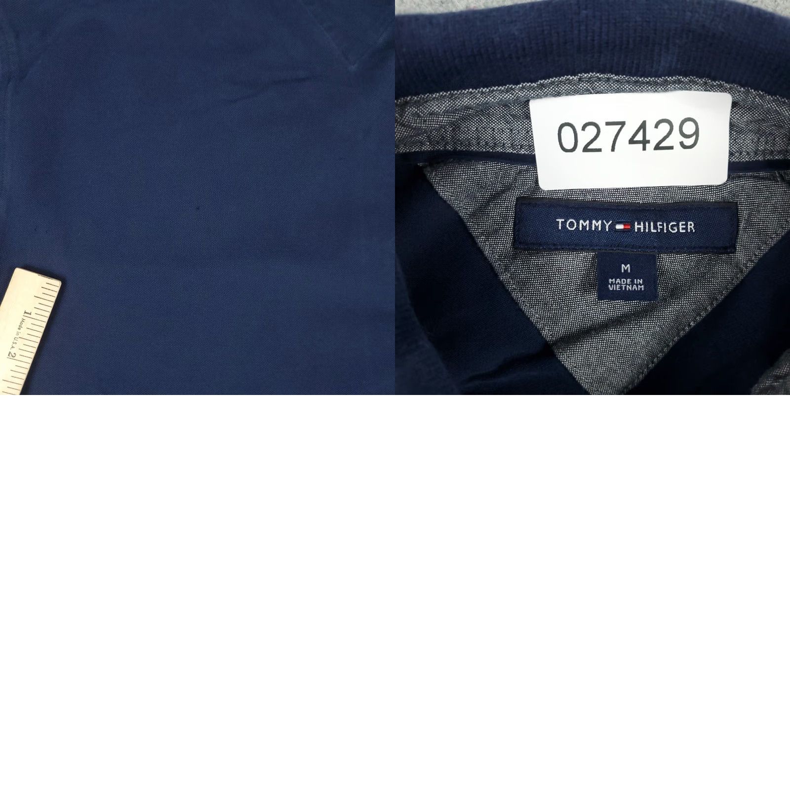 Tommy Hilfiger Tommy Hilfiger Polo Shirt Mens Medium Blue Casual Short Sleeve Activewear Size US M / EU 48-50 / 2 - 8 Thumbnail