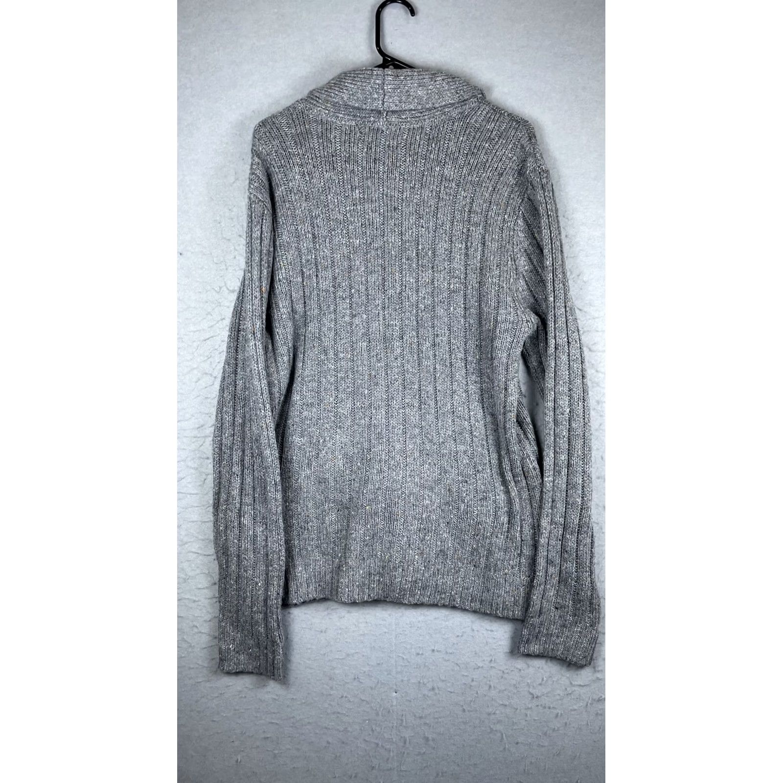Marcs VINTAGE Marc Anthony Sweater Mens Large Gray Shawl Collar Button Cardigan Knit Casual Size US L / EU 52-54 / 3 - 5 Thumbnail