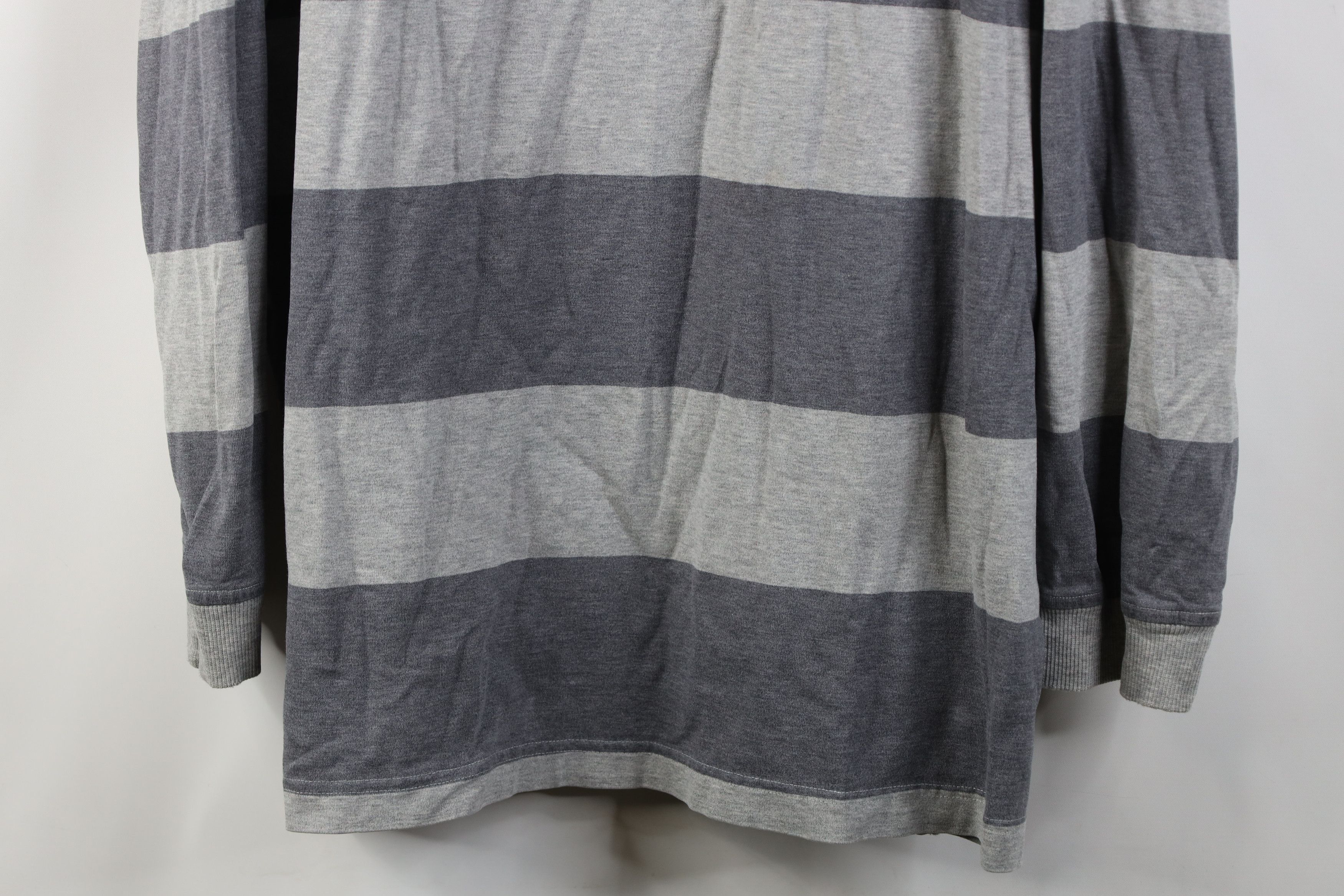 Vintage Vintage 90s Y2K Streetwear Block Long Sleeve Rugby Polo Size US XL / EU 56 / 4 - 3 Thumbnail