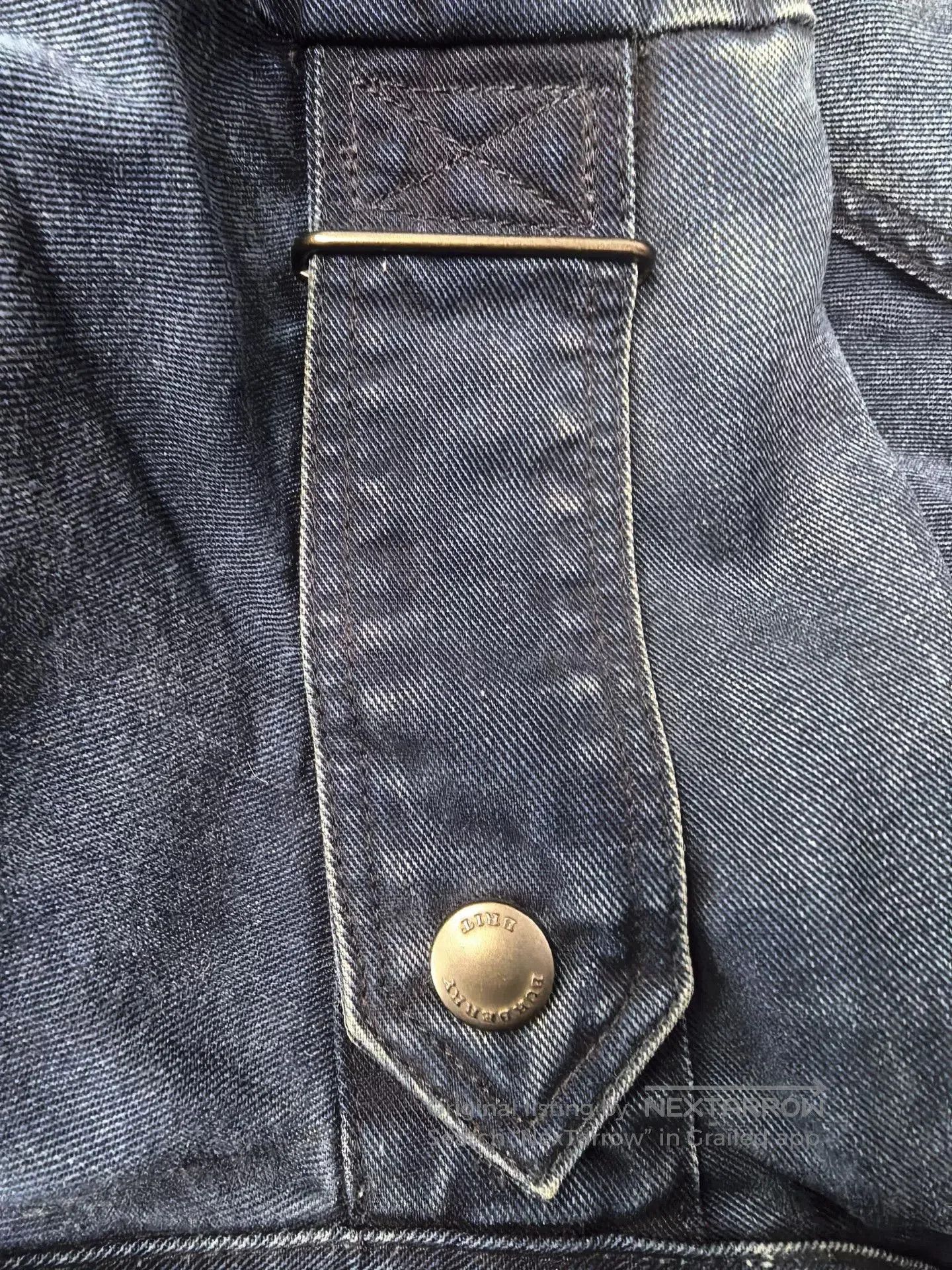 Burberry Burberry Women's Dark Blue Denim Shirt. Size M / US 6-8 / IT 42-44 - 6 Thumbnail